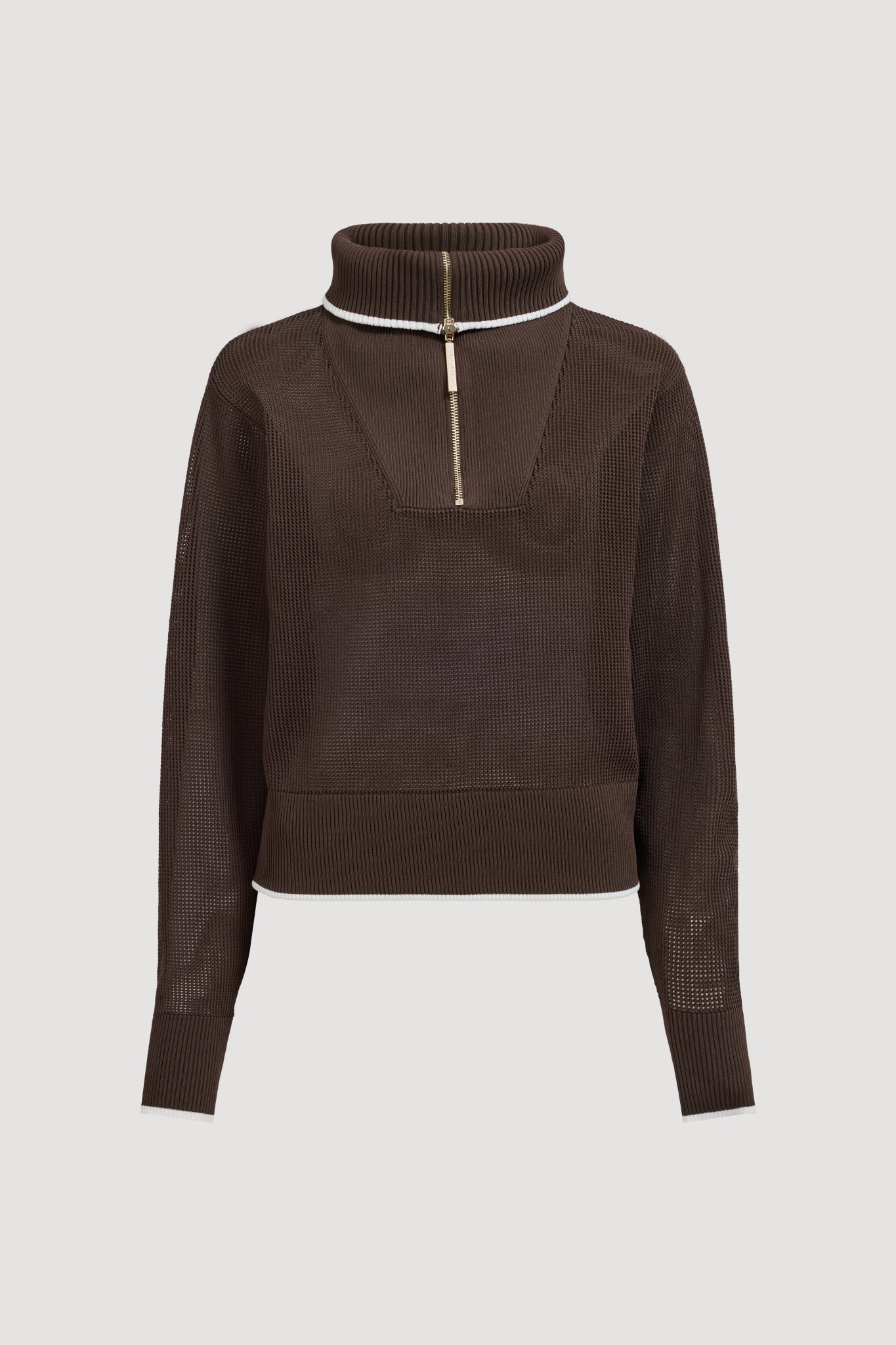 1/4 Zip Knit Jumper - Image 2