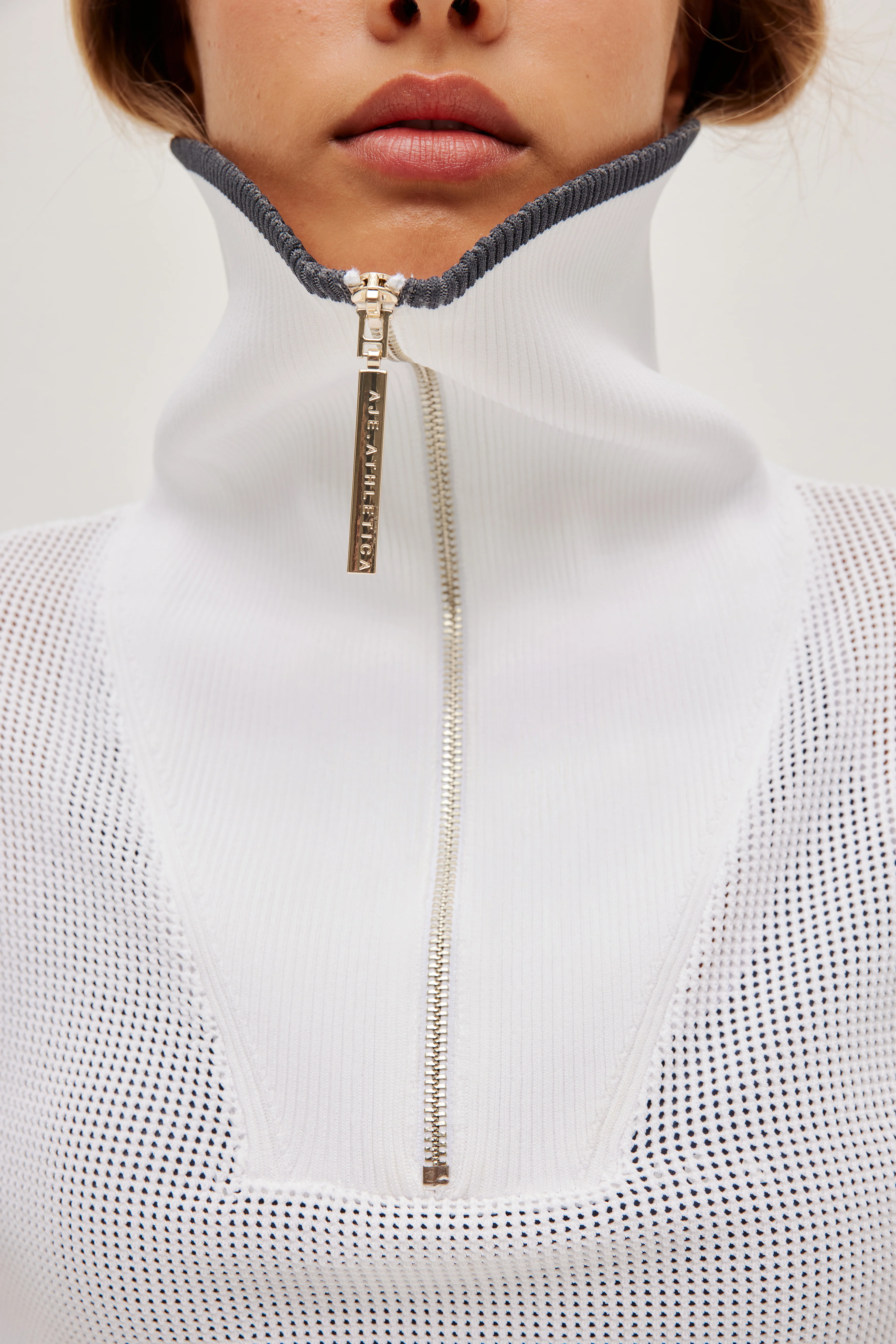 1/4 Zip Knit Jumper - Image 4