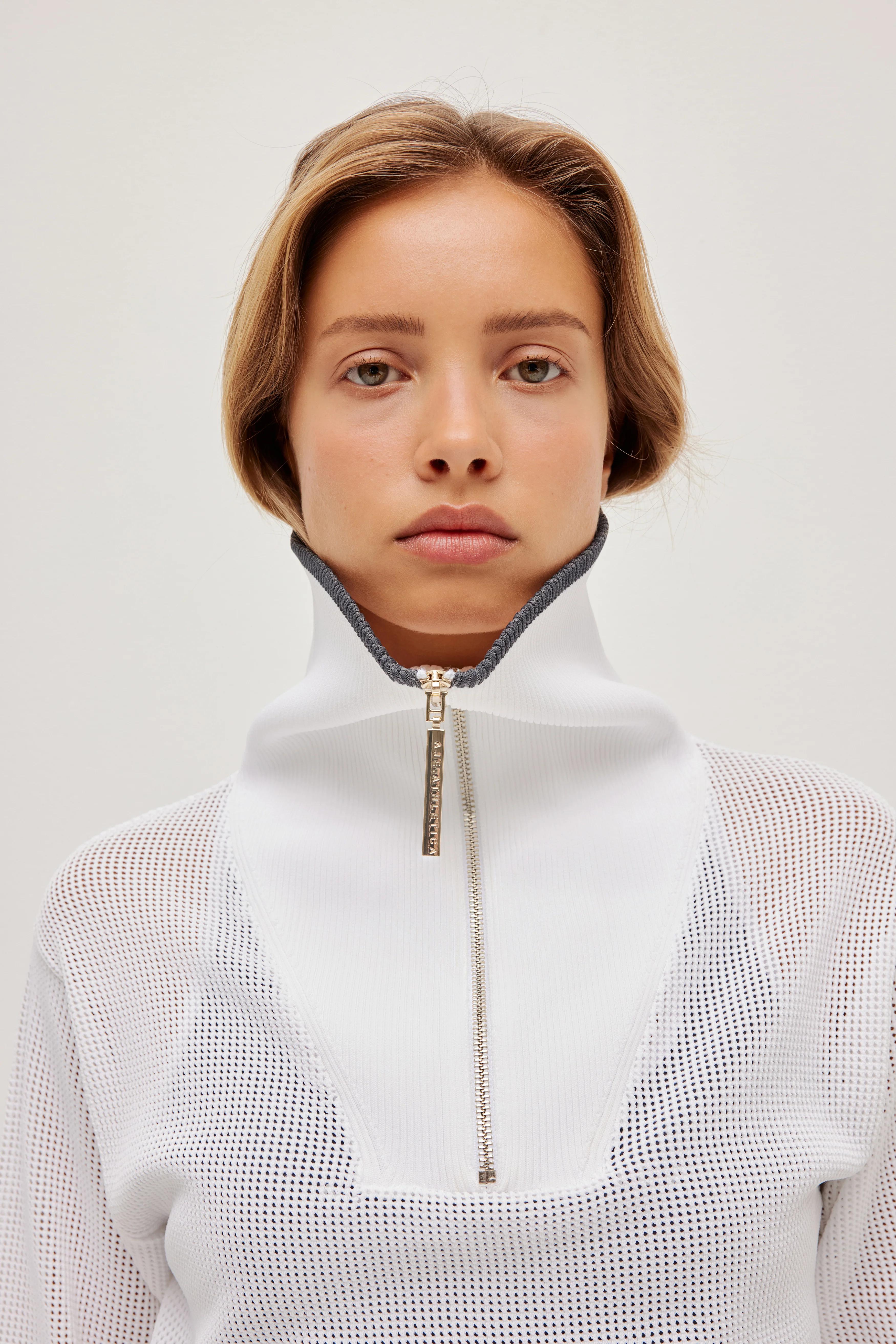 1/4 Zip Knit Jumper - Image 7