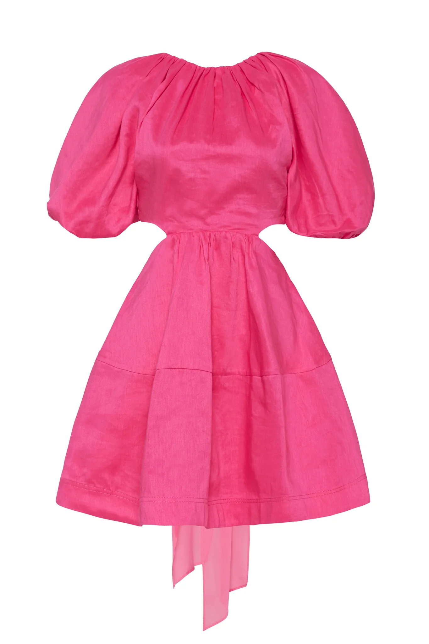 Admiration Lace-Up Mini Dress - Image 2