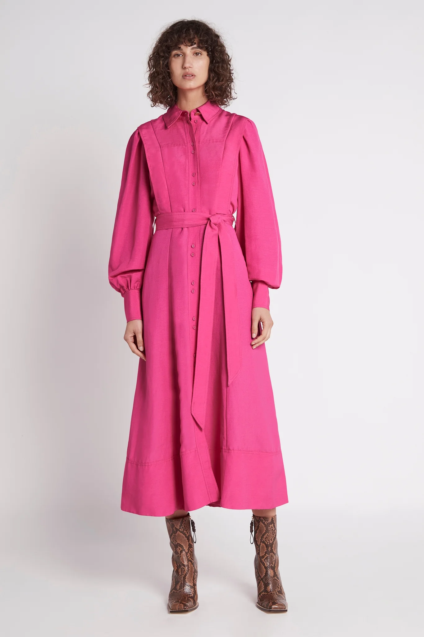 Admiration Midi Shirt Dress - Image 3