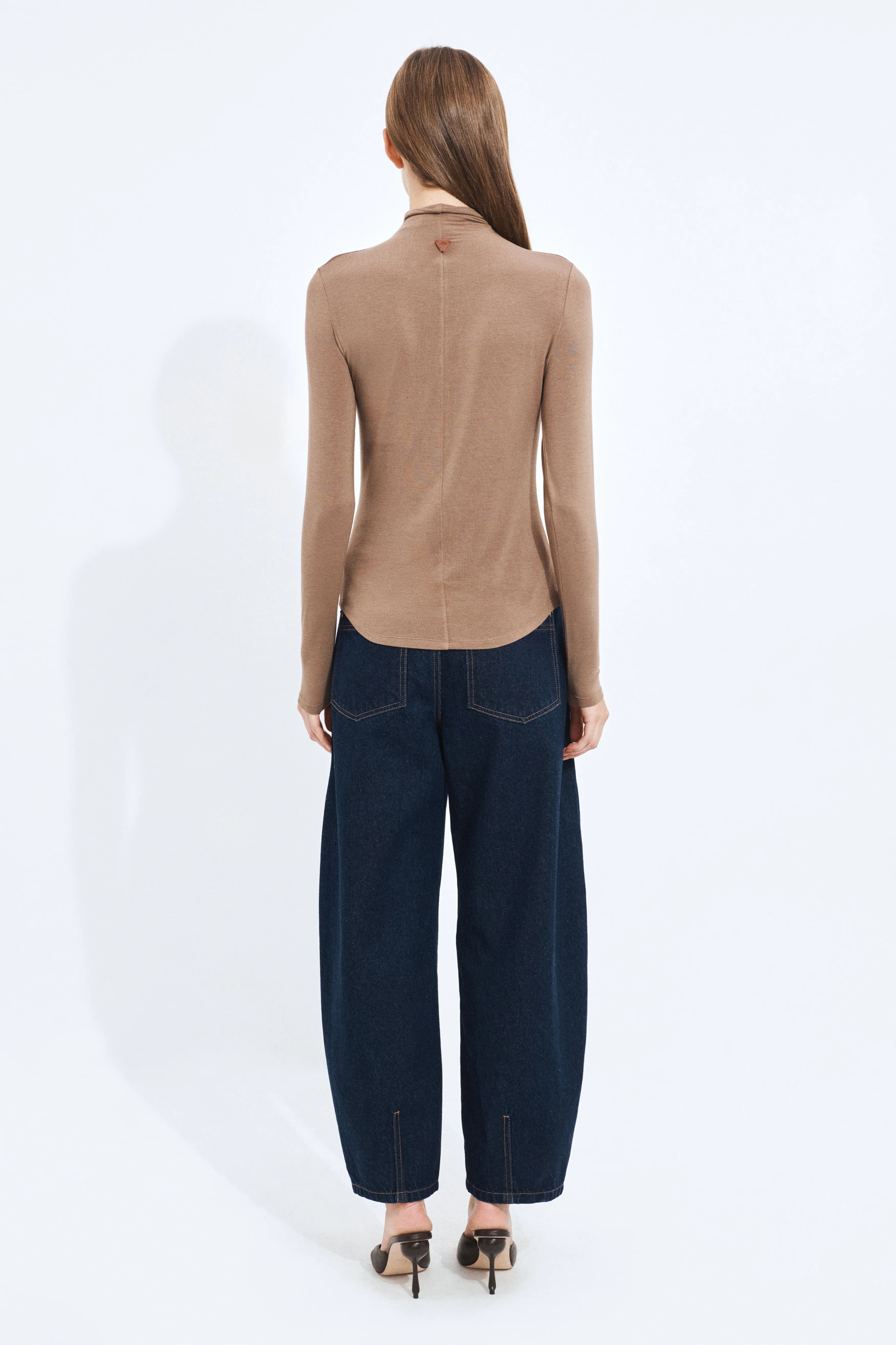 Aella Mock Neck Long Sleeve Top - Image 5