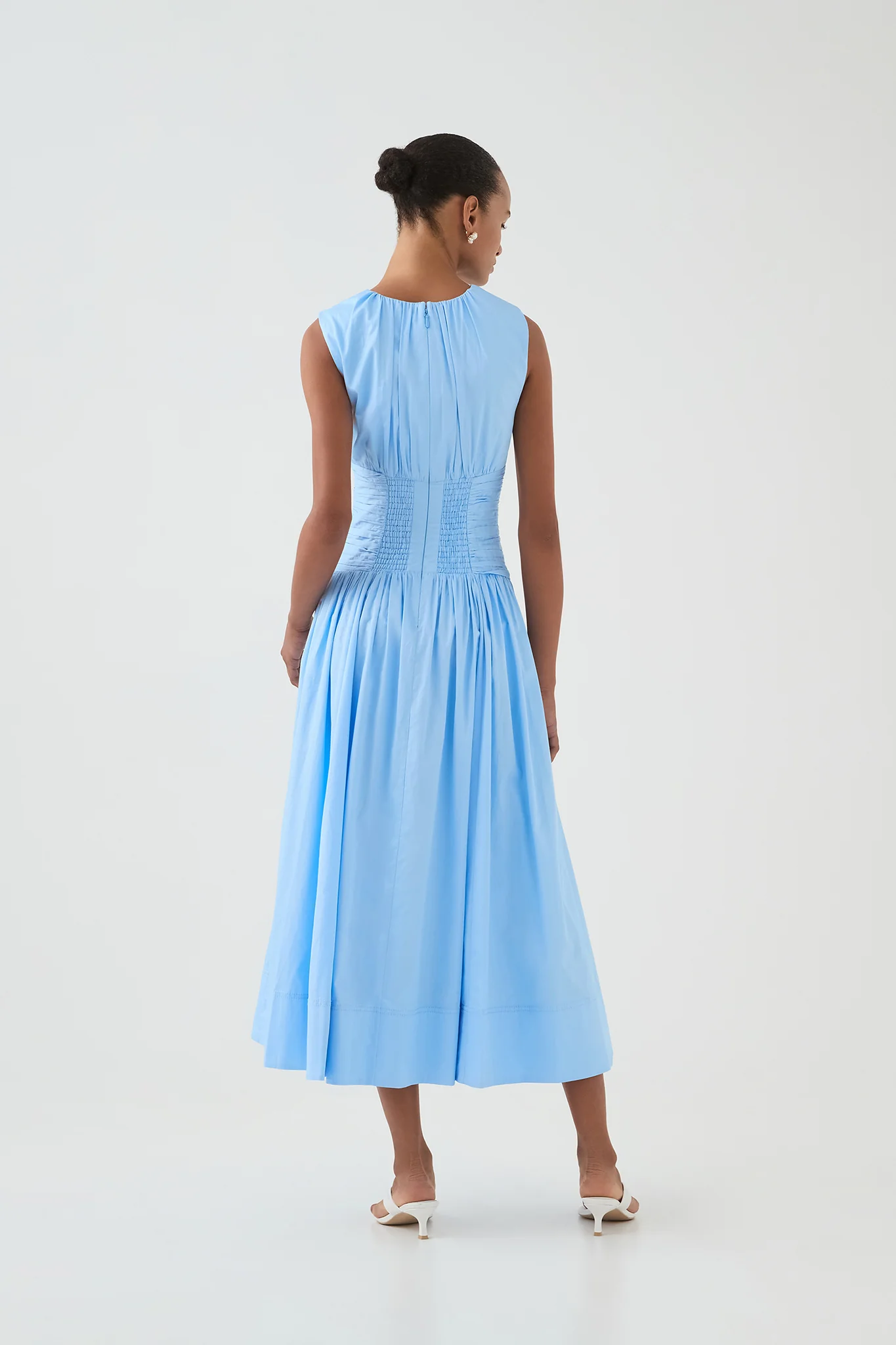 Agatha Knot Waist Midi Dress - Image 7
