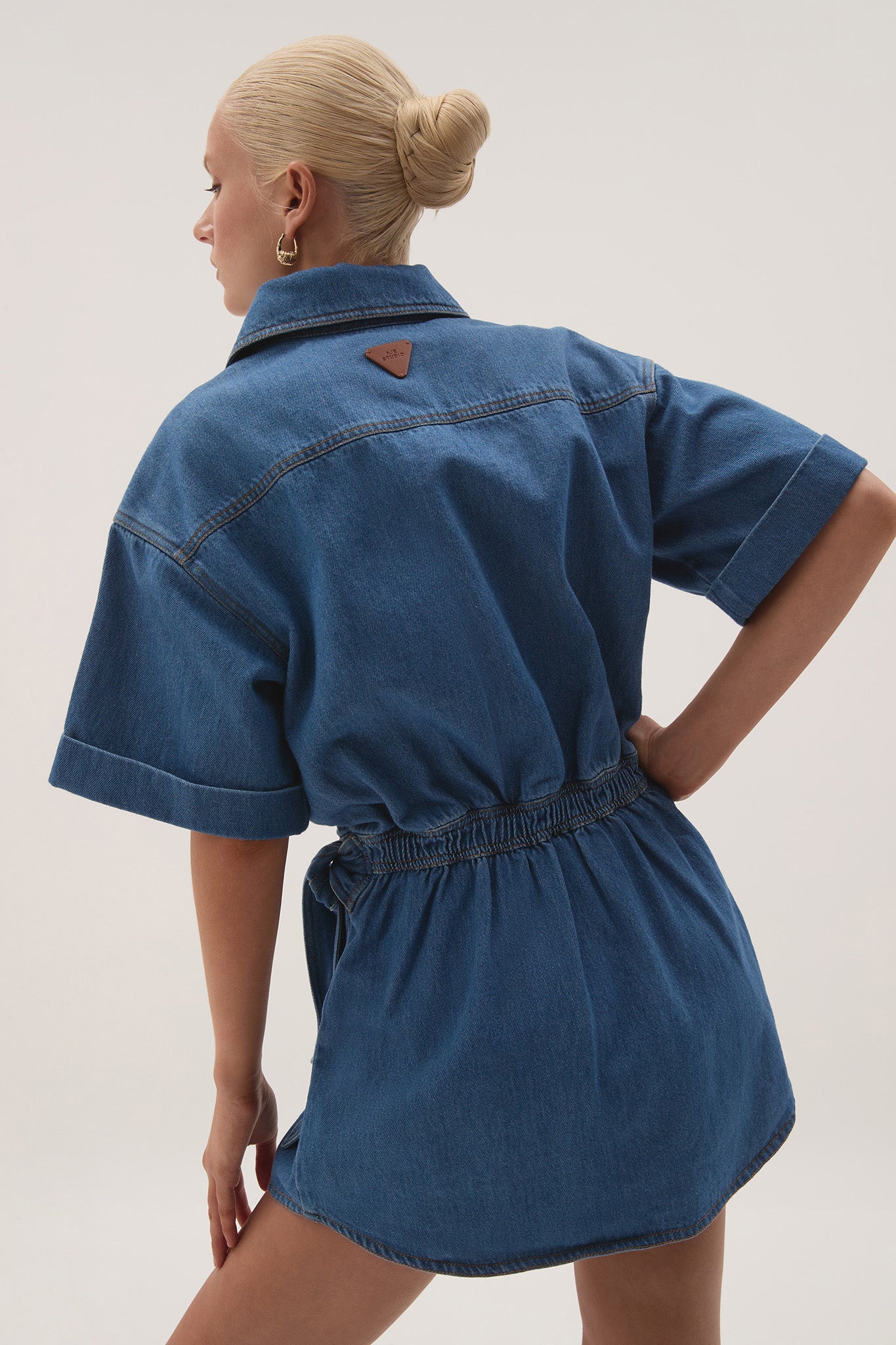 Airlie Mini Shirt Dress - Image 7