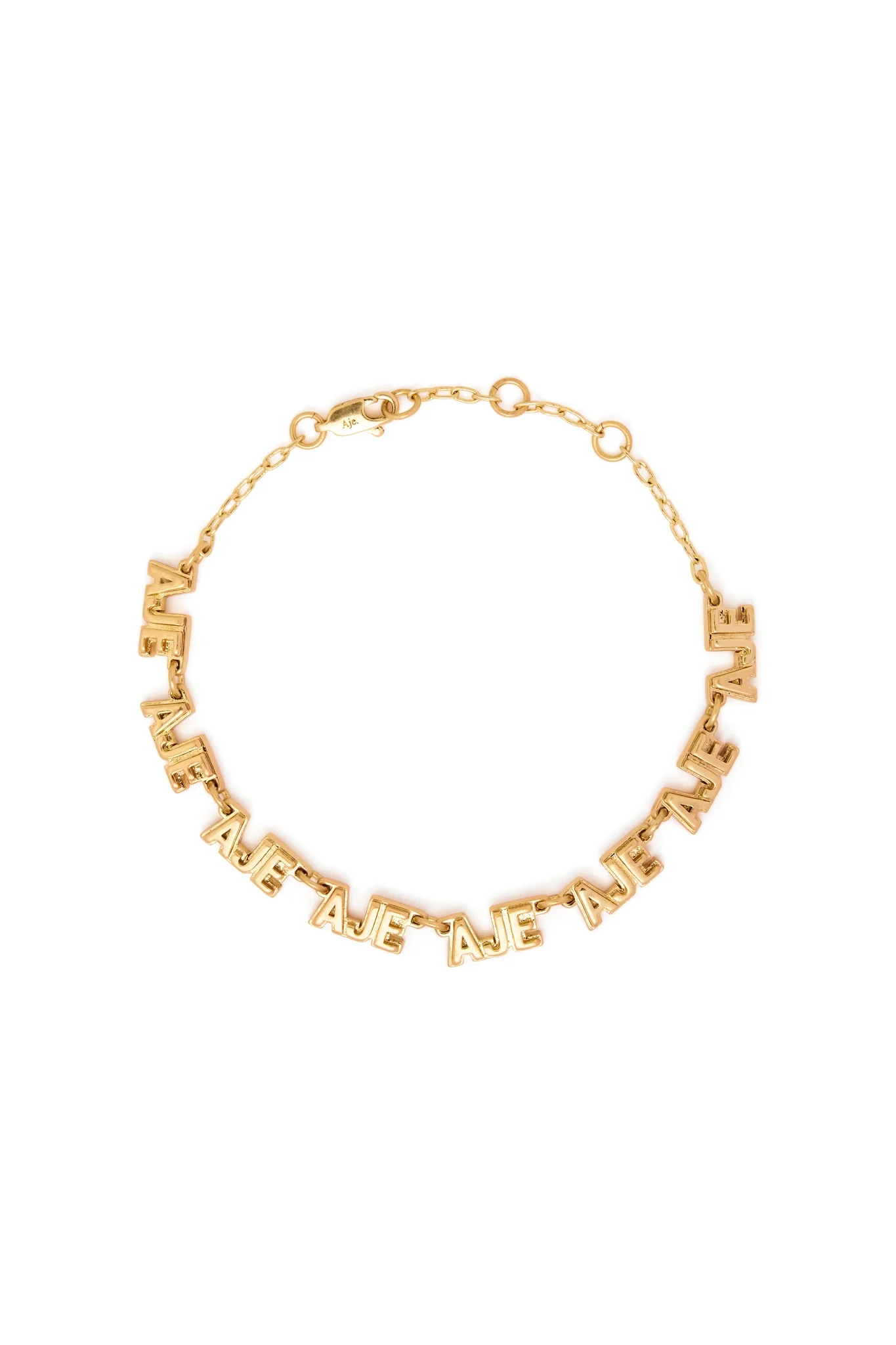 Aje Block Logo Bracelet