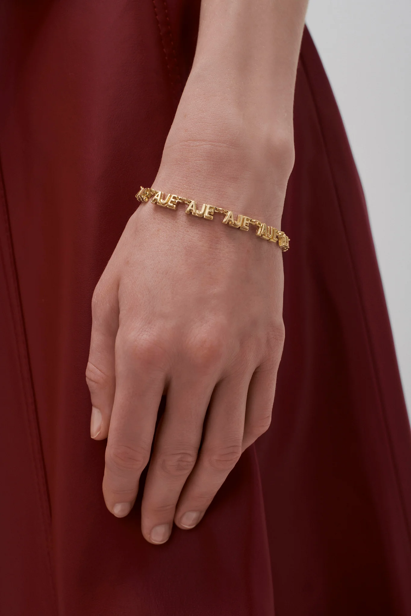 Aje Block Logo Bracelet - Image 2