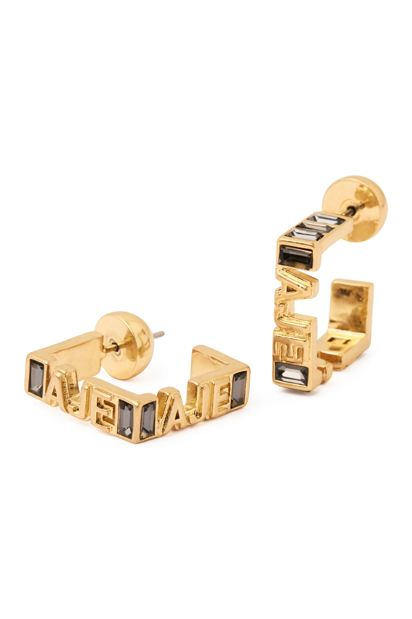 Aje Jewel Logo Mini Hoop - Image 4