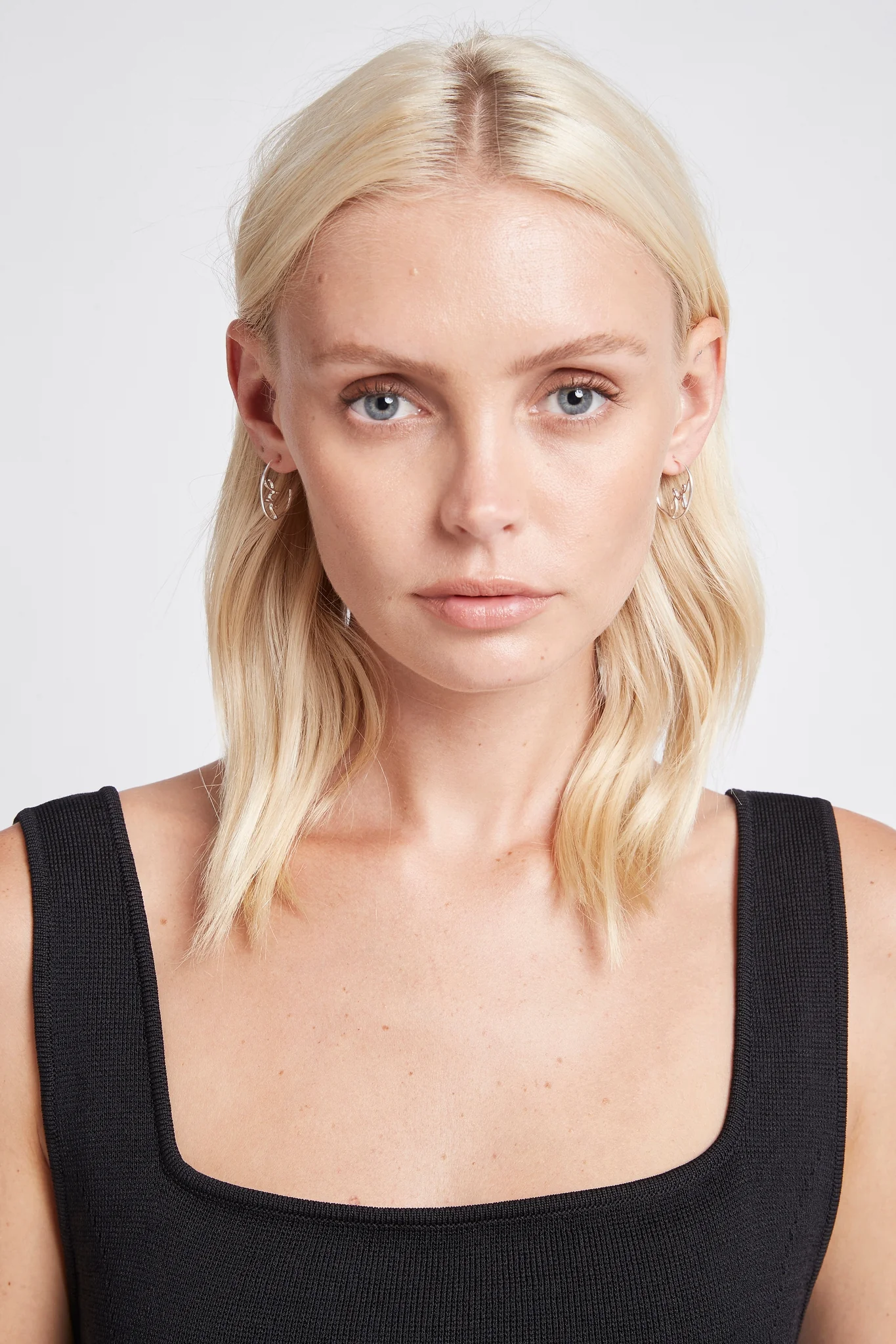 Aje Logo Hoop Earrings - Image 2