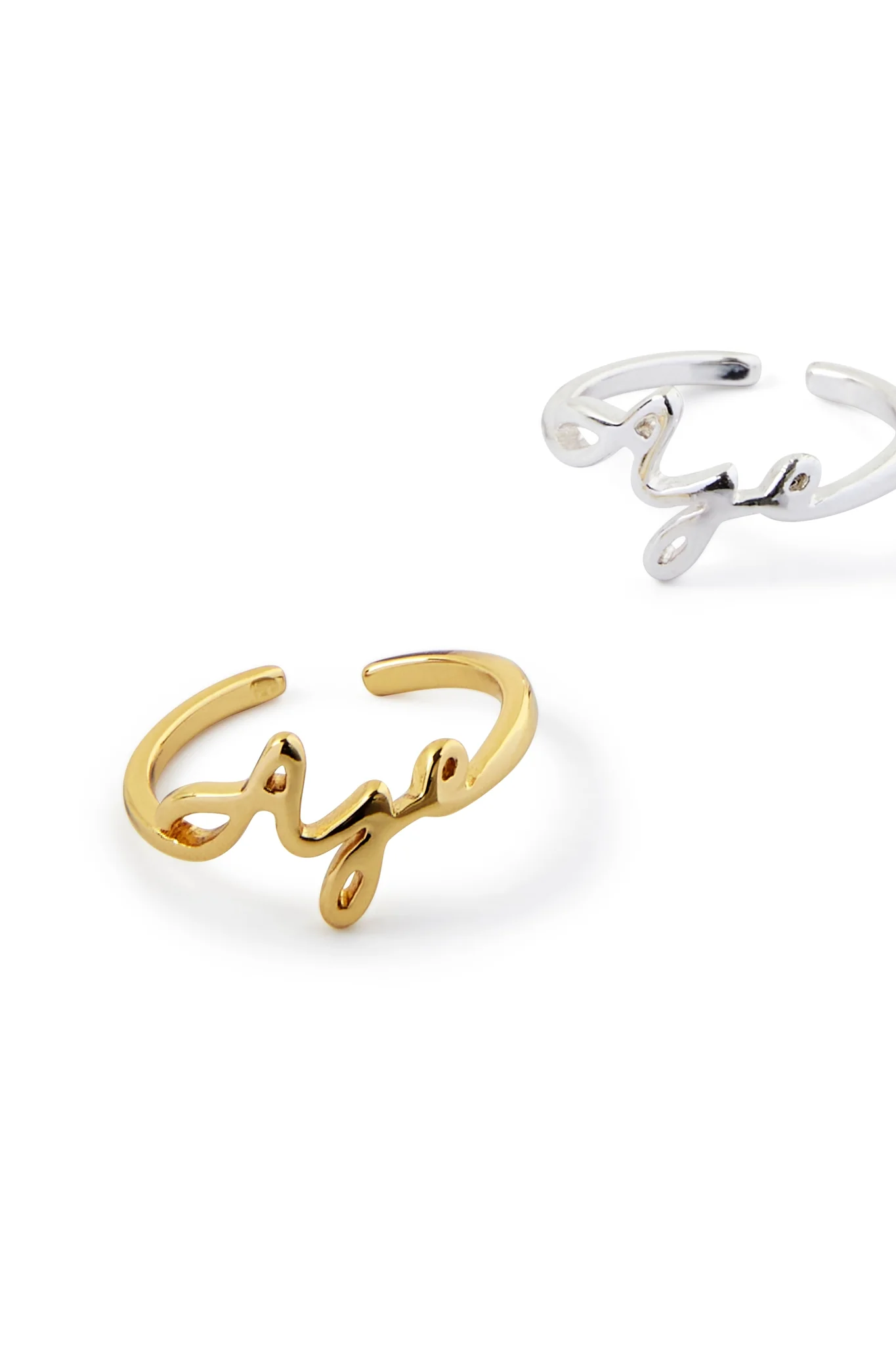 Aje Ribbon Duo Rings - Image 3