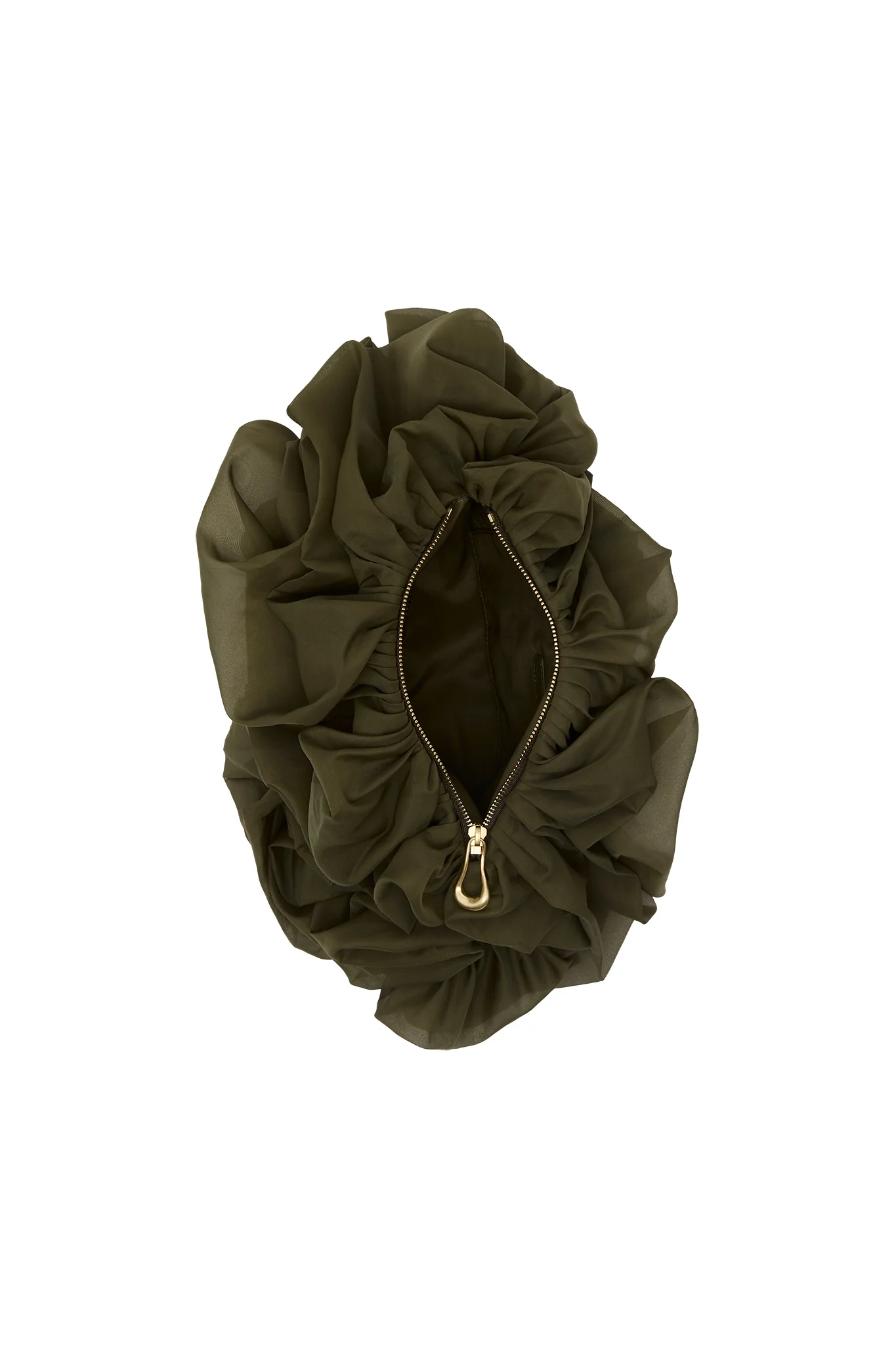 Alana Organza Ruffle Clutch - Image 5