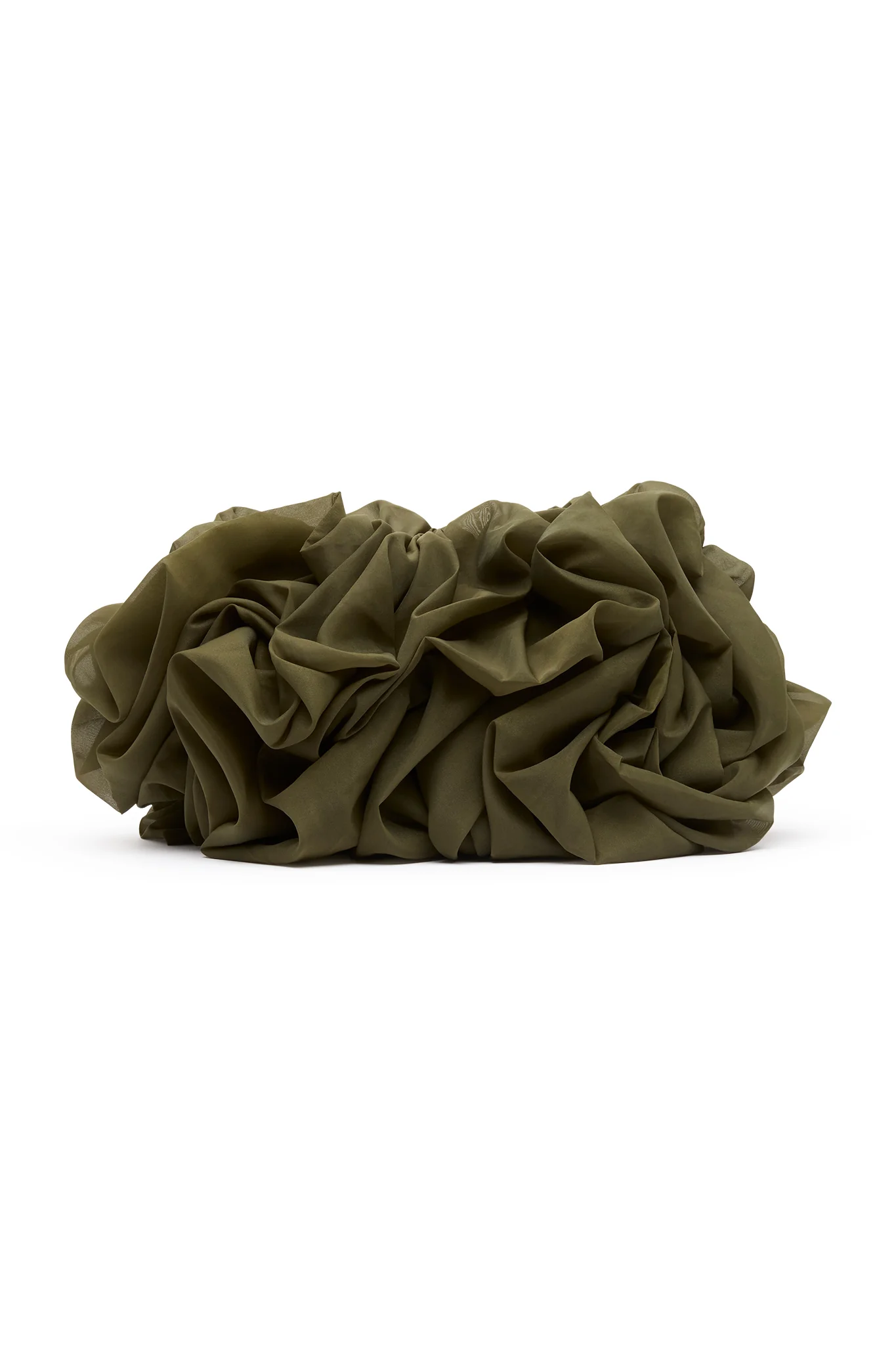Alana Organza Ruffle Clutch - Image 6