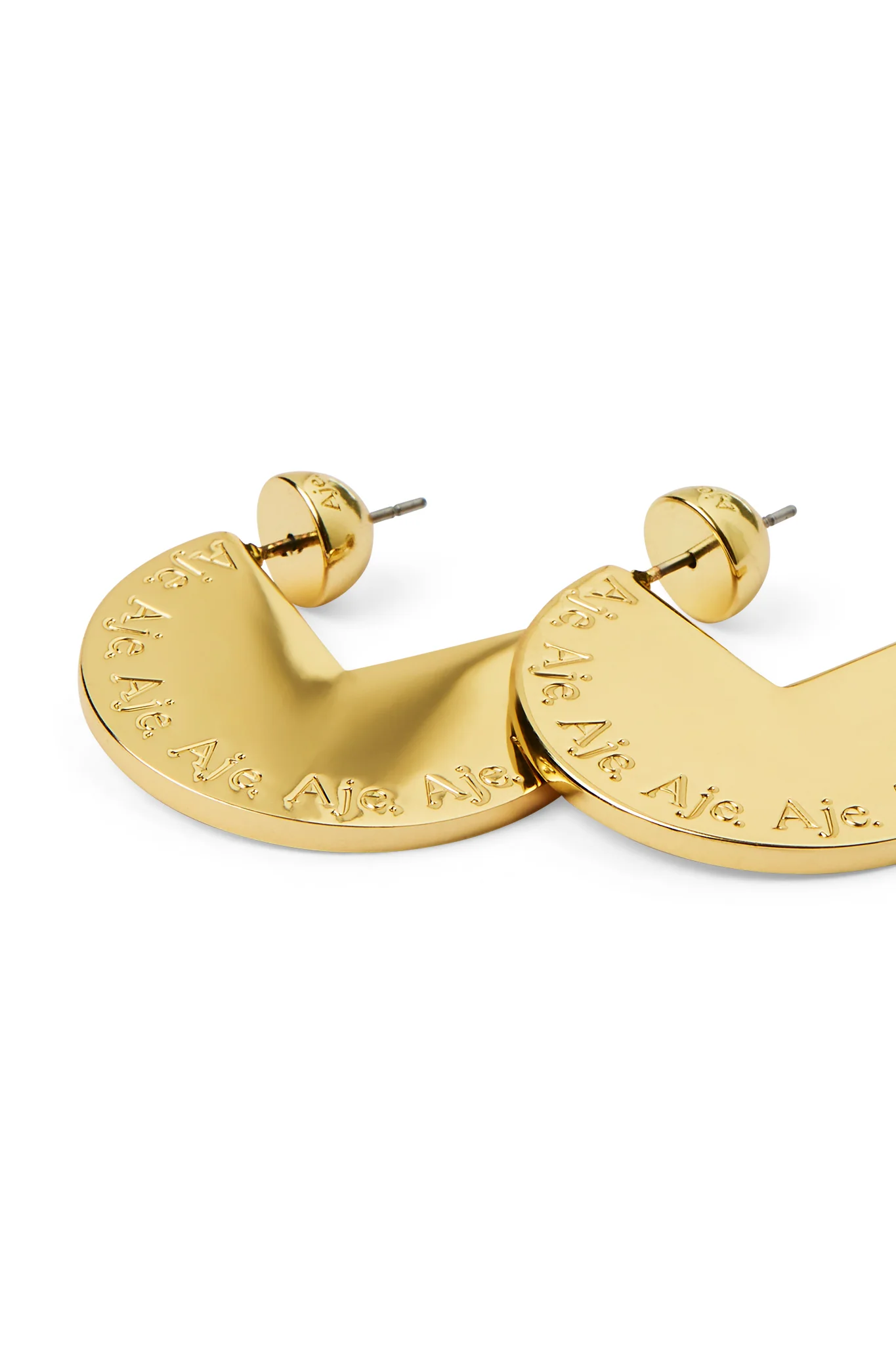 Alethia Logo Earring - Image 4