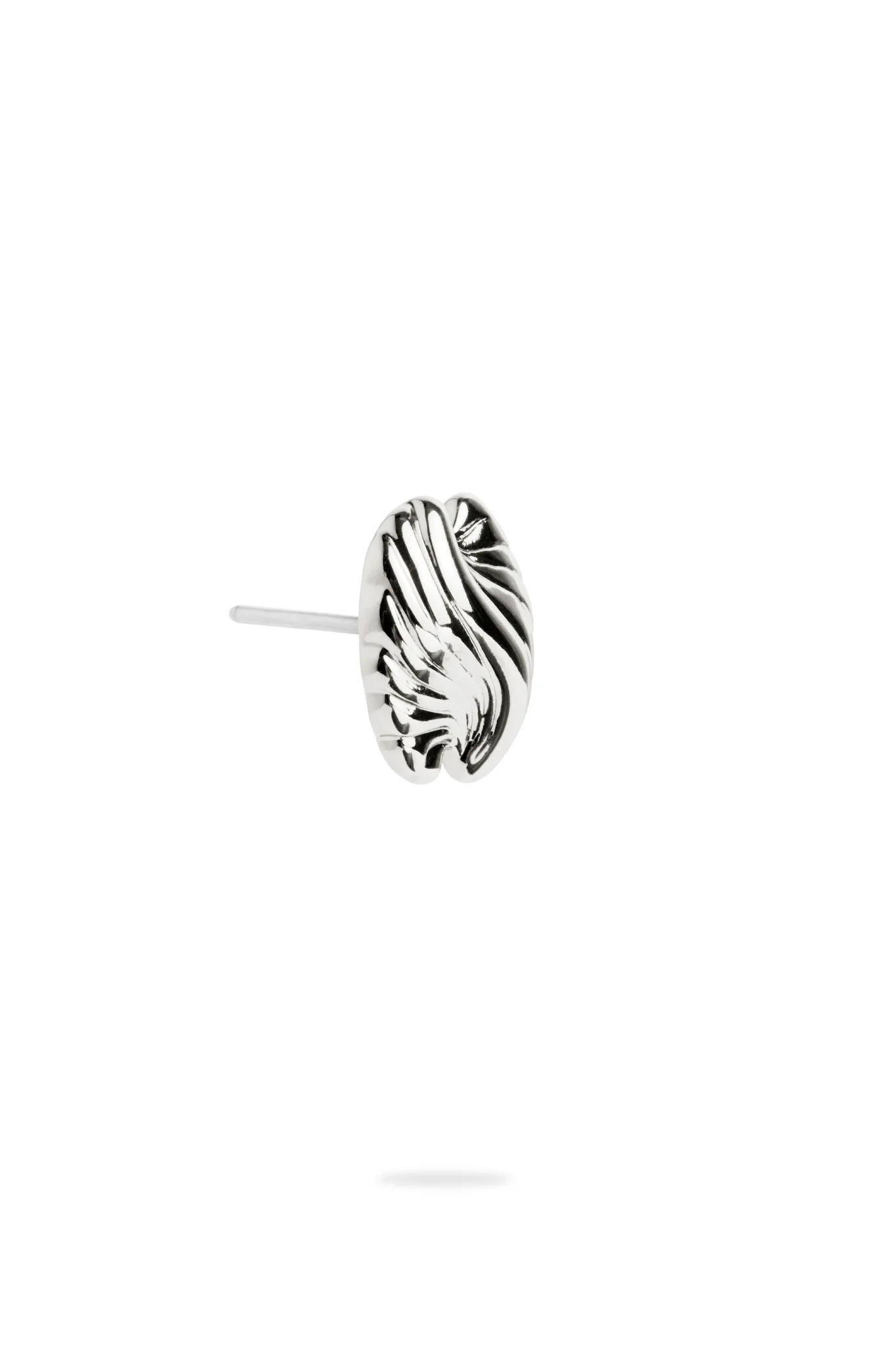 Alina Mini Clamshell Earring - Image 3