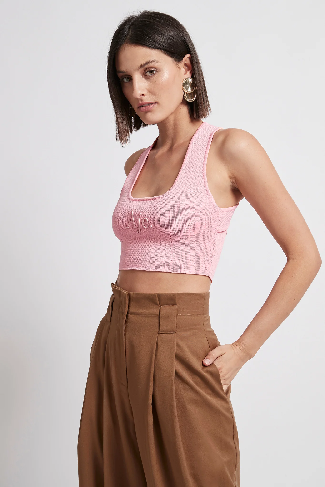Alla Knit Crop - Image 3