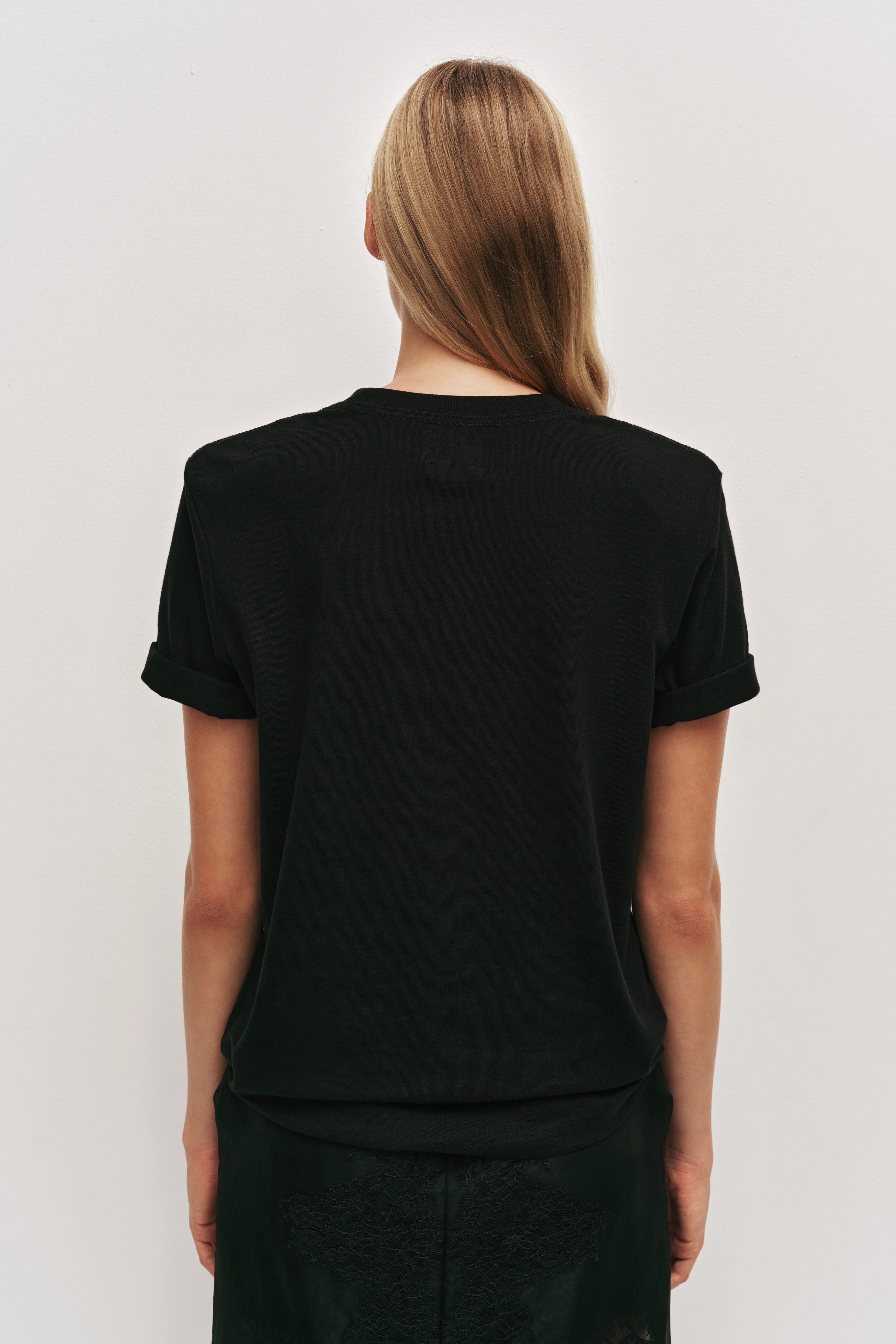 Amina Pearl Logo Tee - Image 5