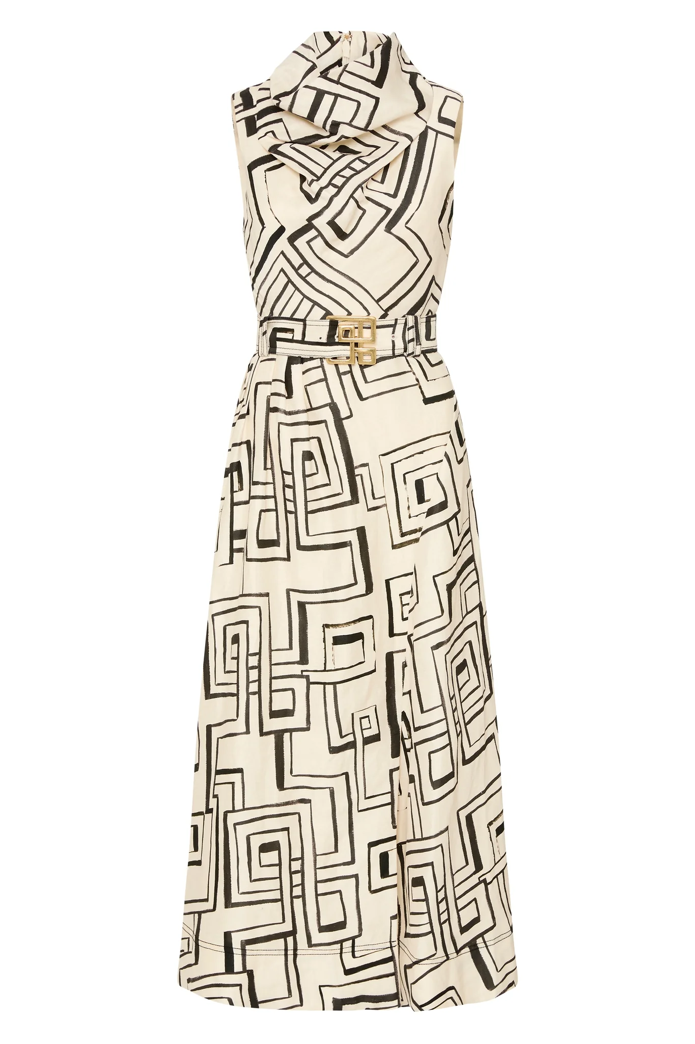 Amity Cowl Midi Dress - Image 2