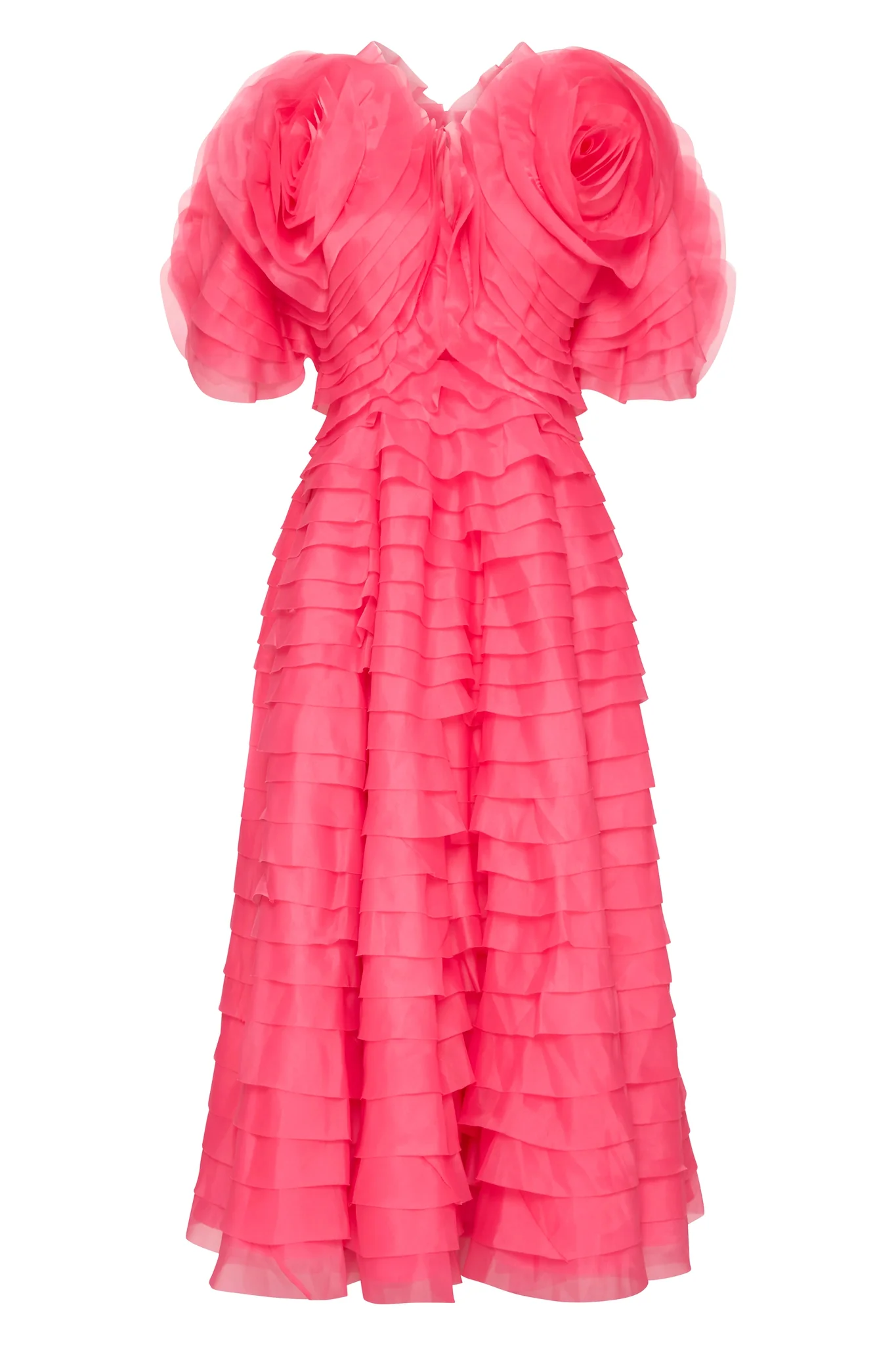 Amour Ruffle Midi Dress - Image 2