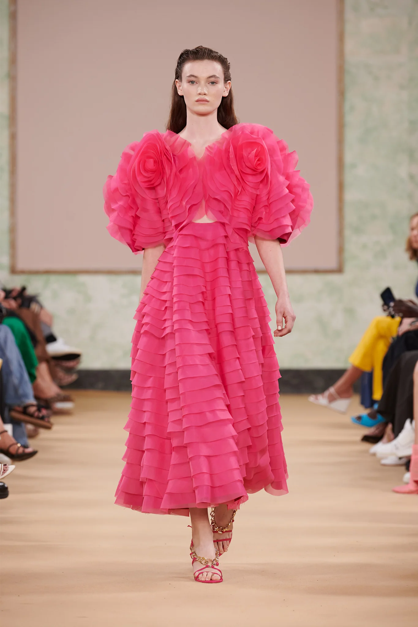 Amour Ruffle Midi Dress - Image 7