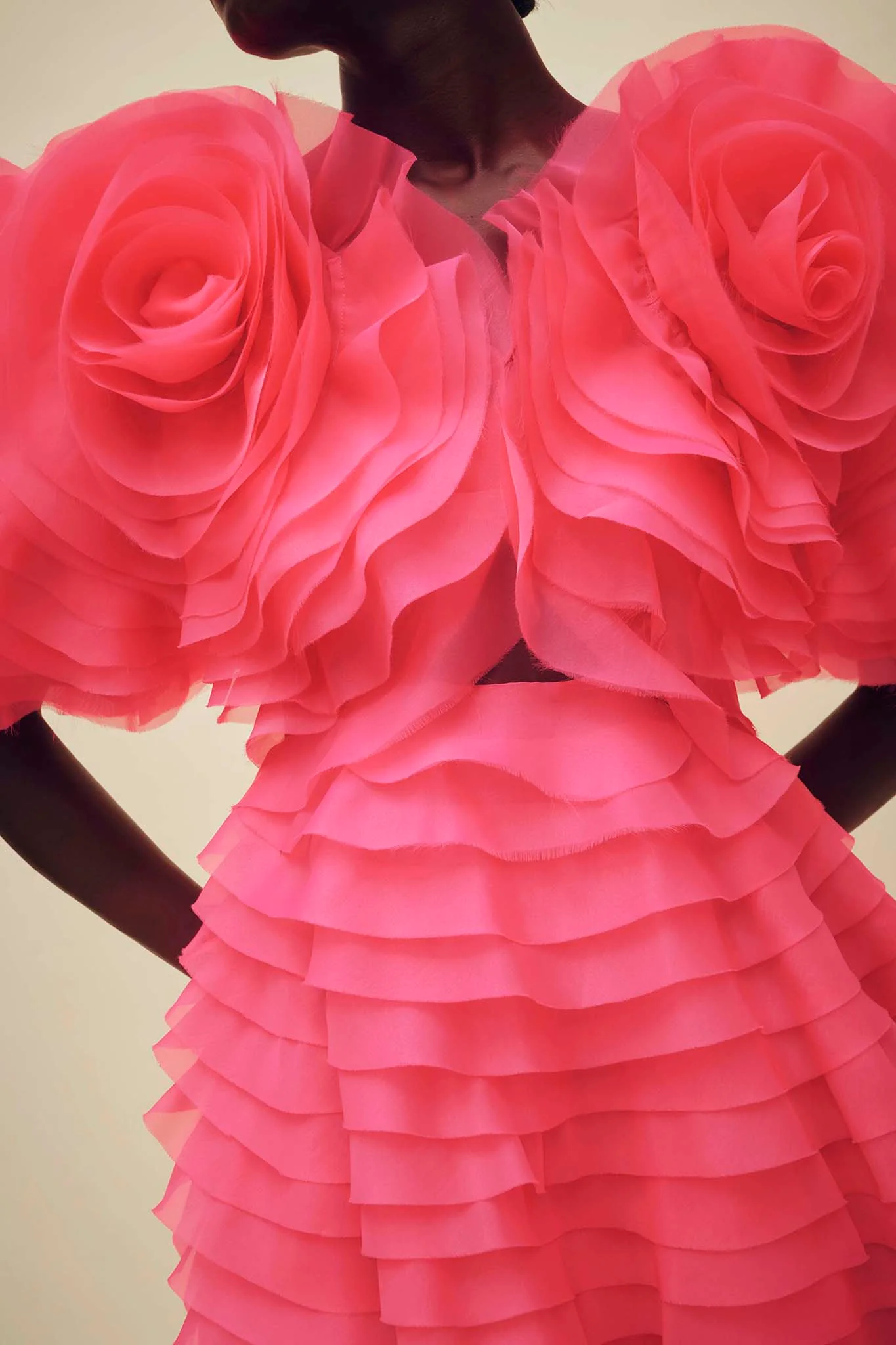 Amour Ruffle Midi Dress - Image 9