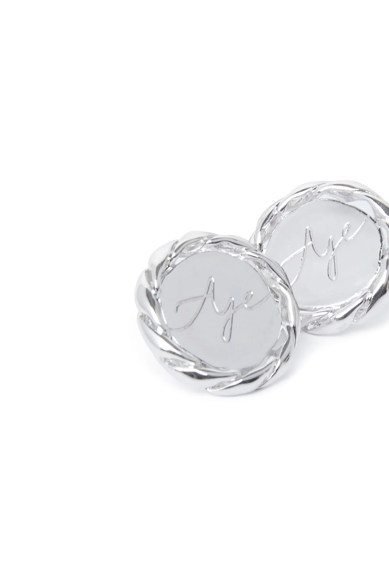 Anais Braided Stud Earring - Image 3