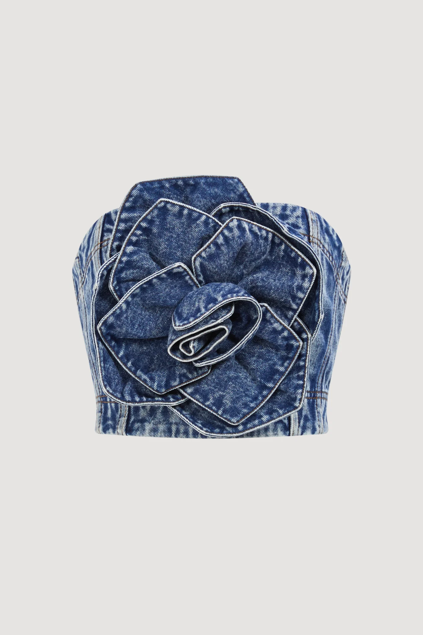 Angelina Denim Bustier - Image 2
