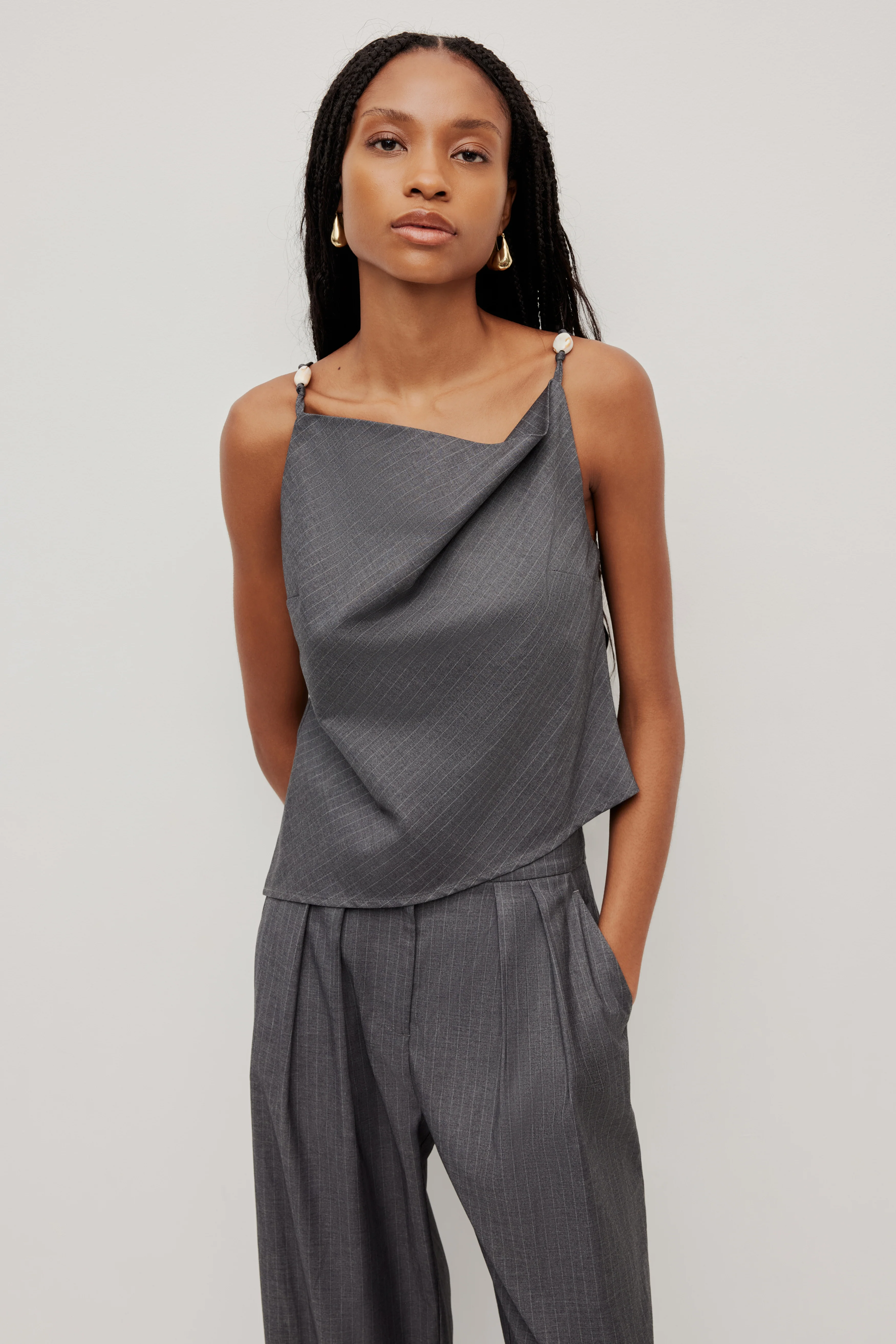 Aria Cowl Neck Top - Image 4