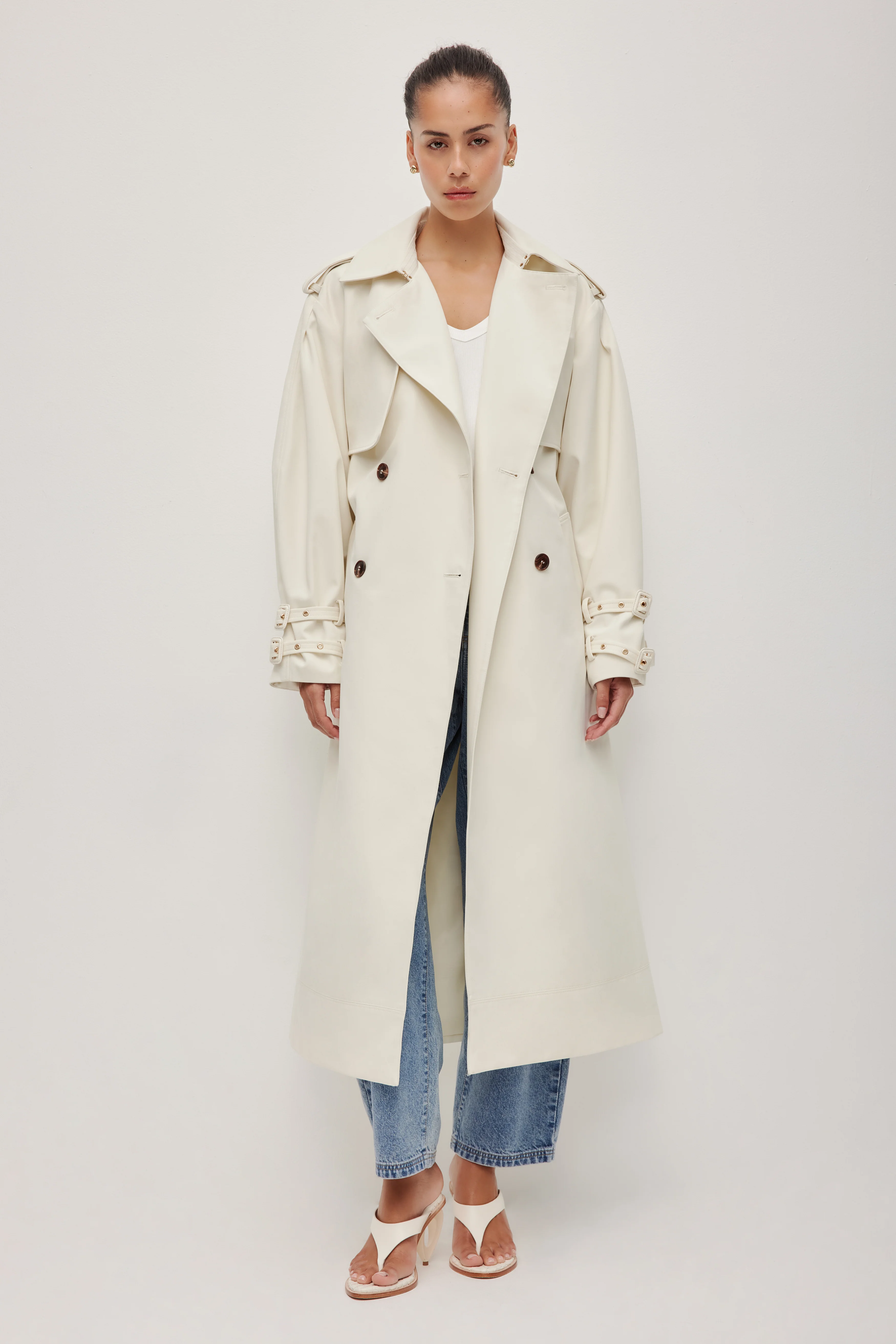Aston Belted Trench - Image 4