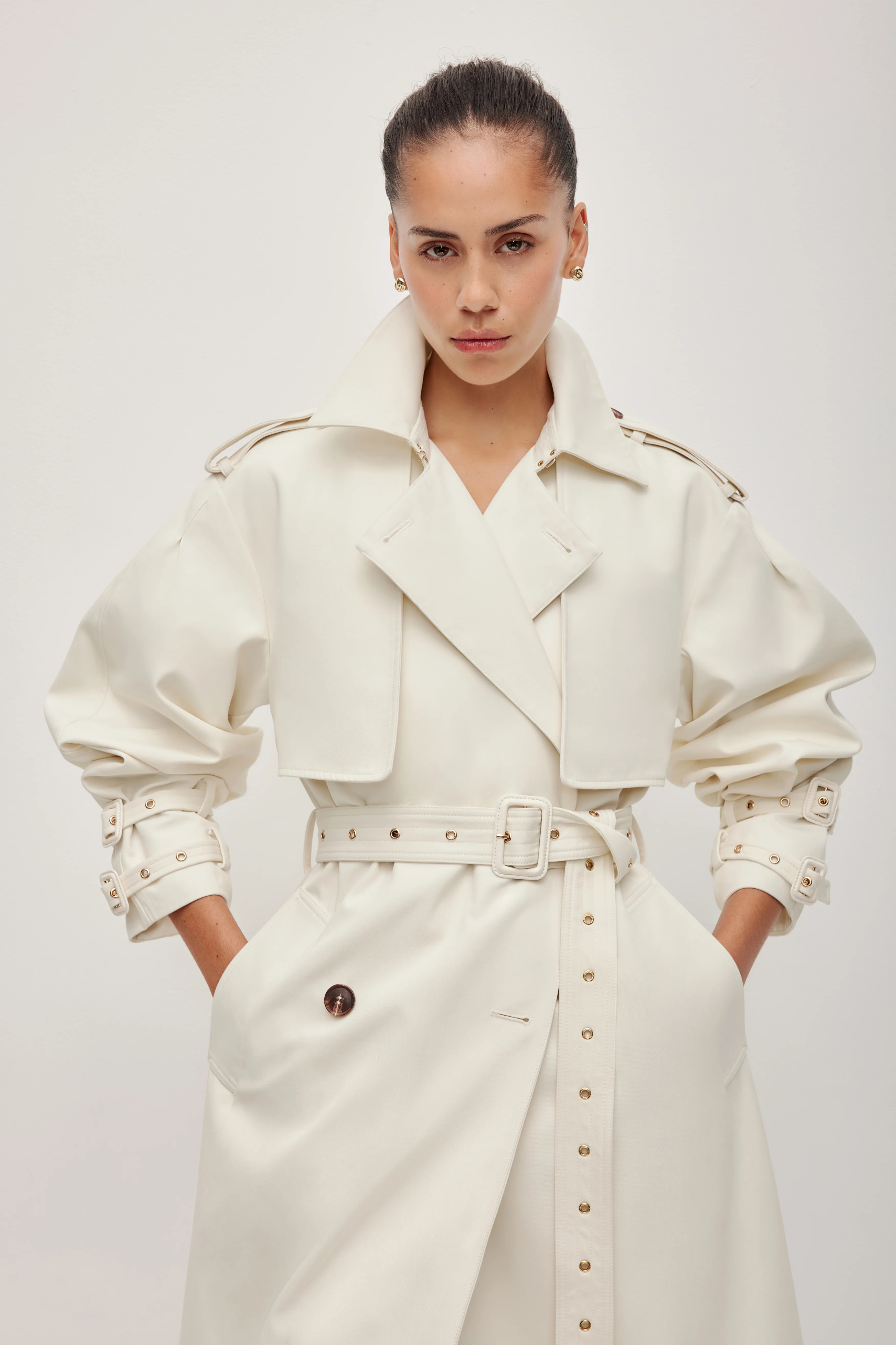 Aston Belted Trench - Image 5