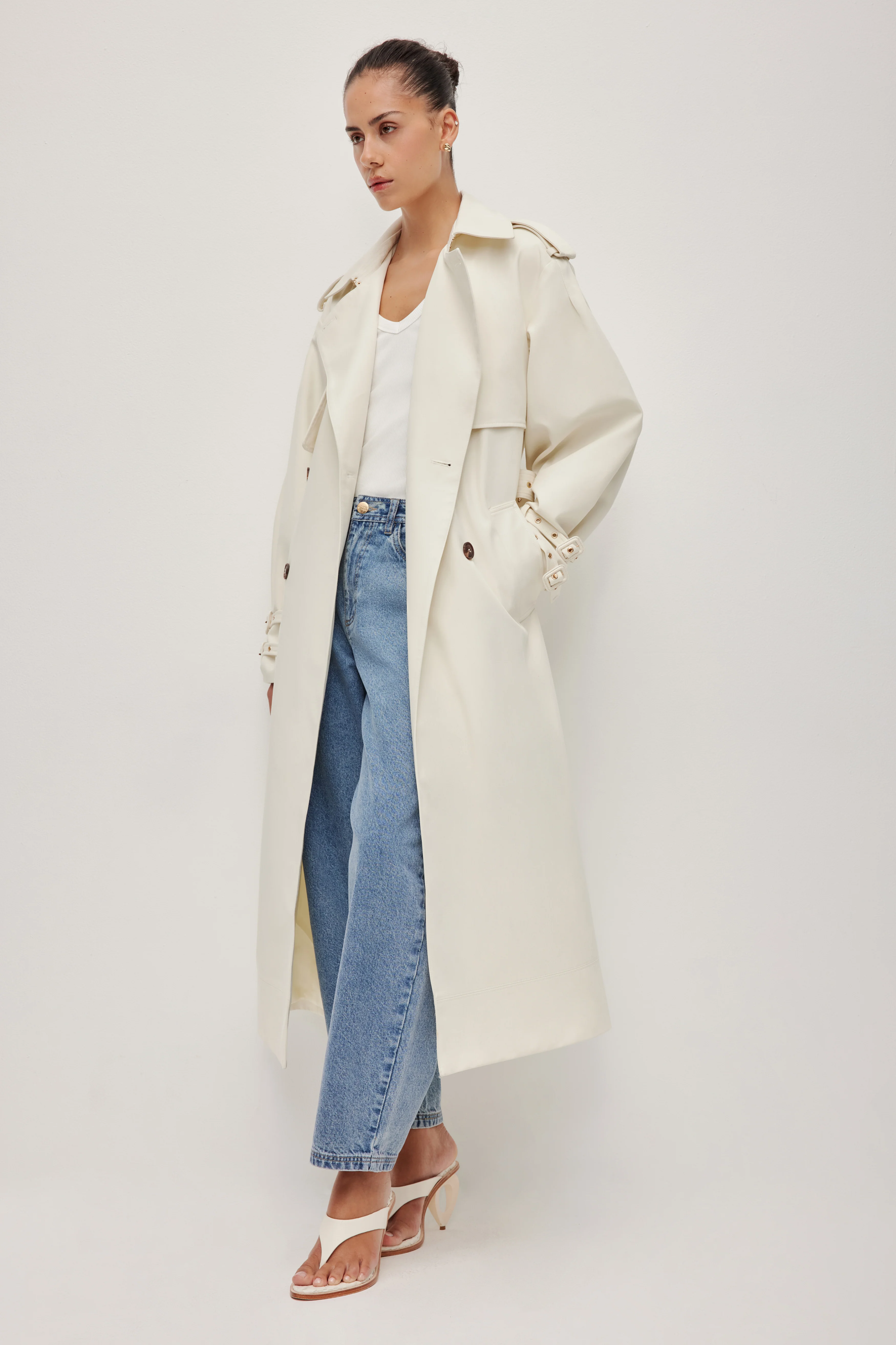 Aston Belted Trench - Image 6