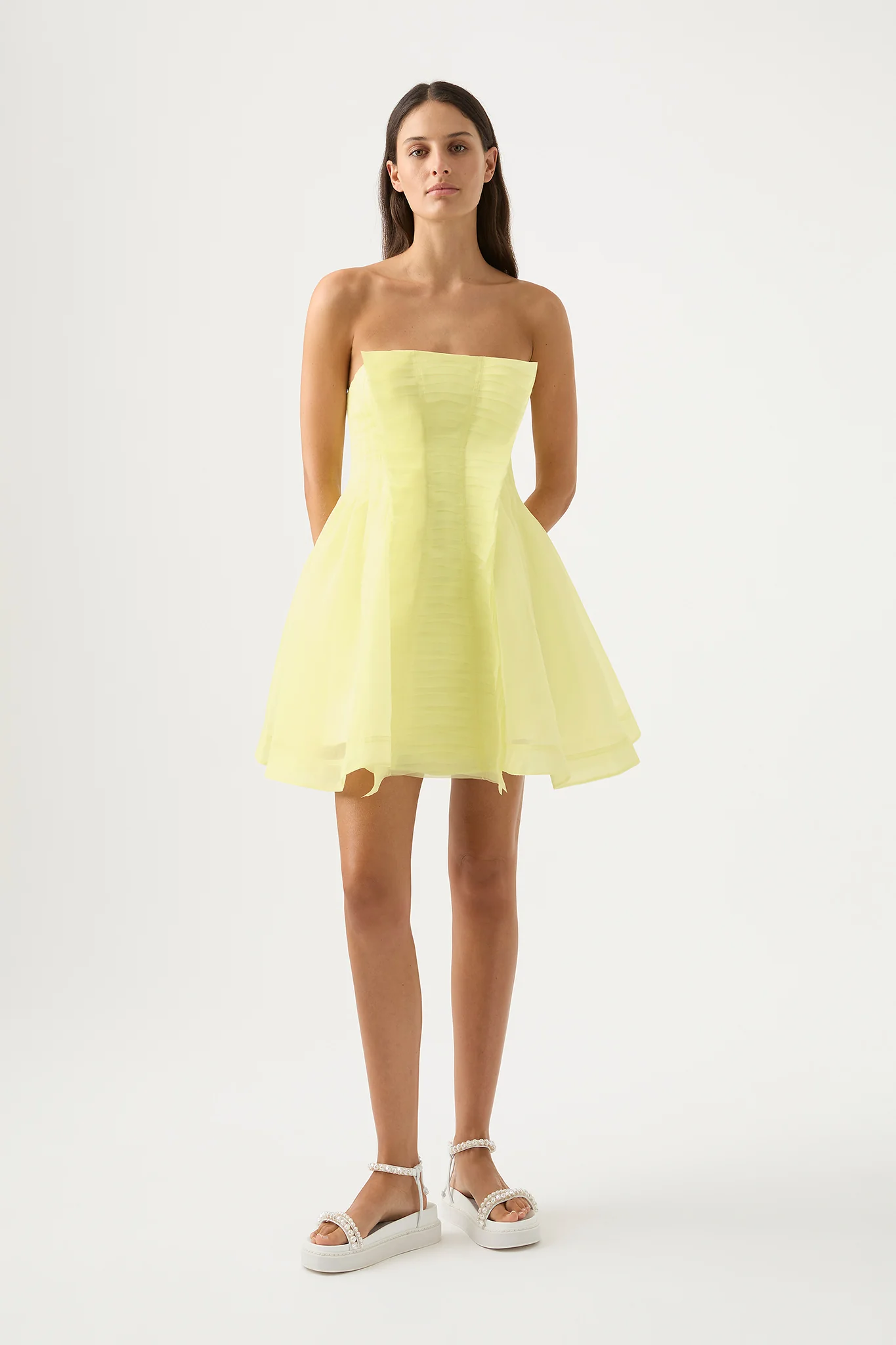 Astrid Strapless Mini Dress - Image 3