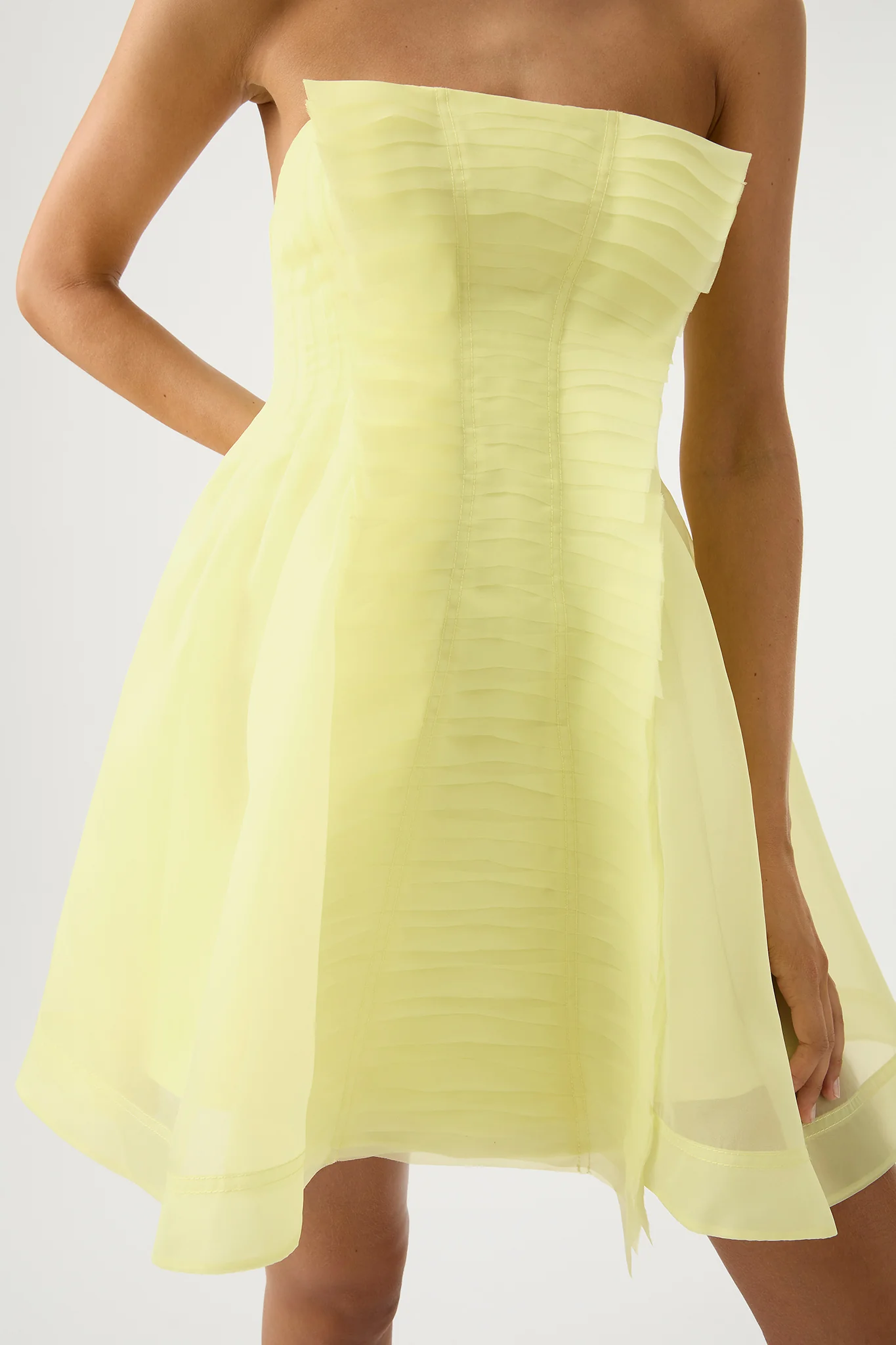 Astrid Strapless Mini Dress - Image 4