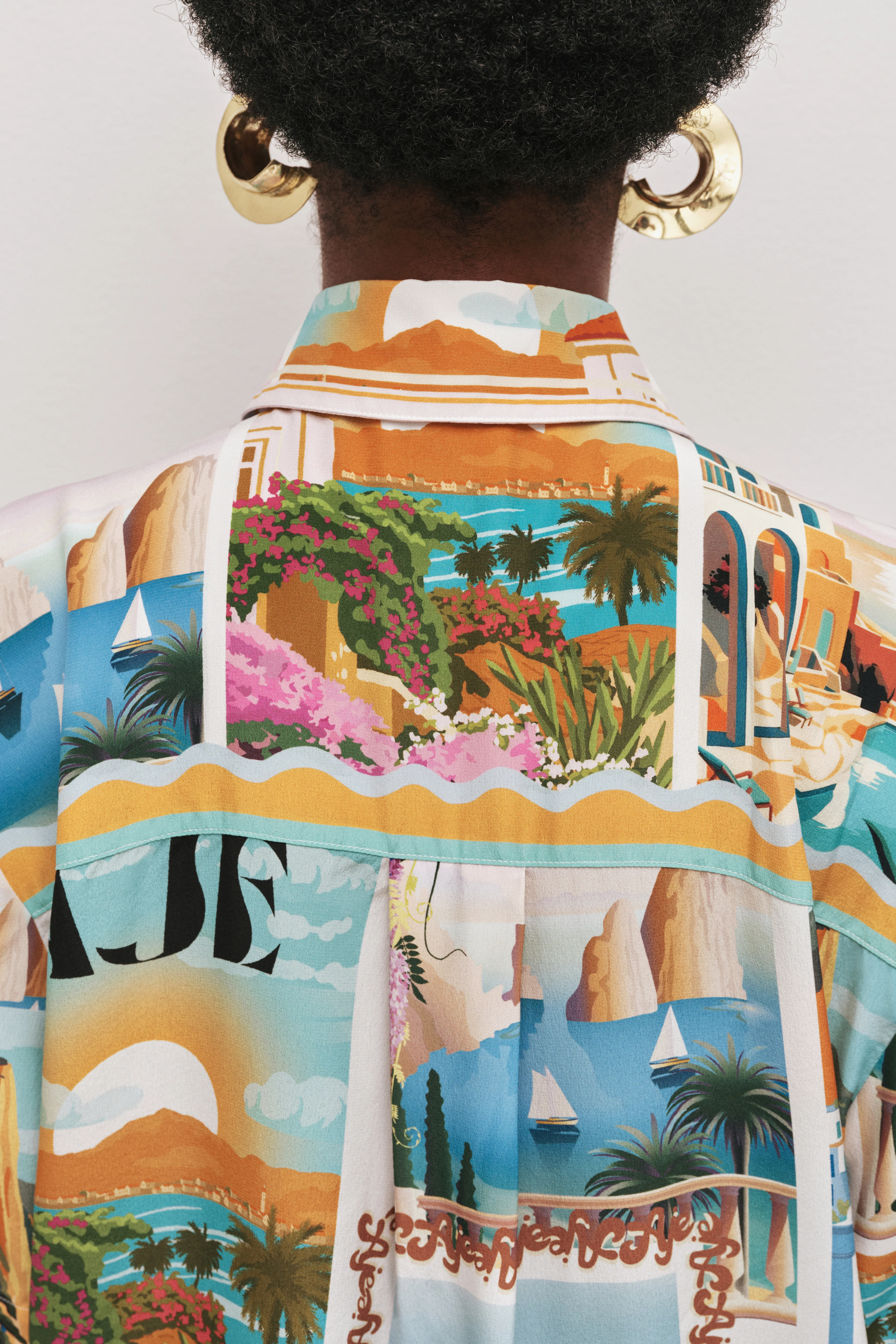 Atomic Short Sleeve Silk Shirt - Image 6