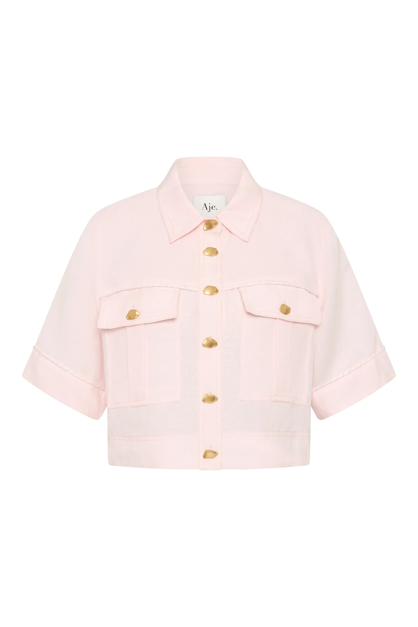 Auden Crop Shirt - Image 2