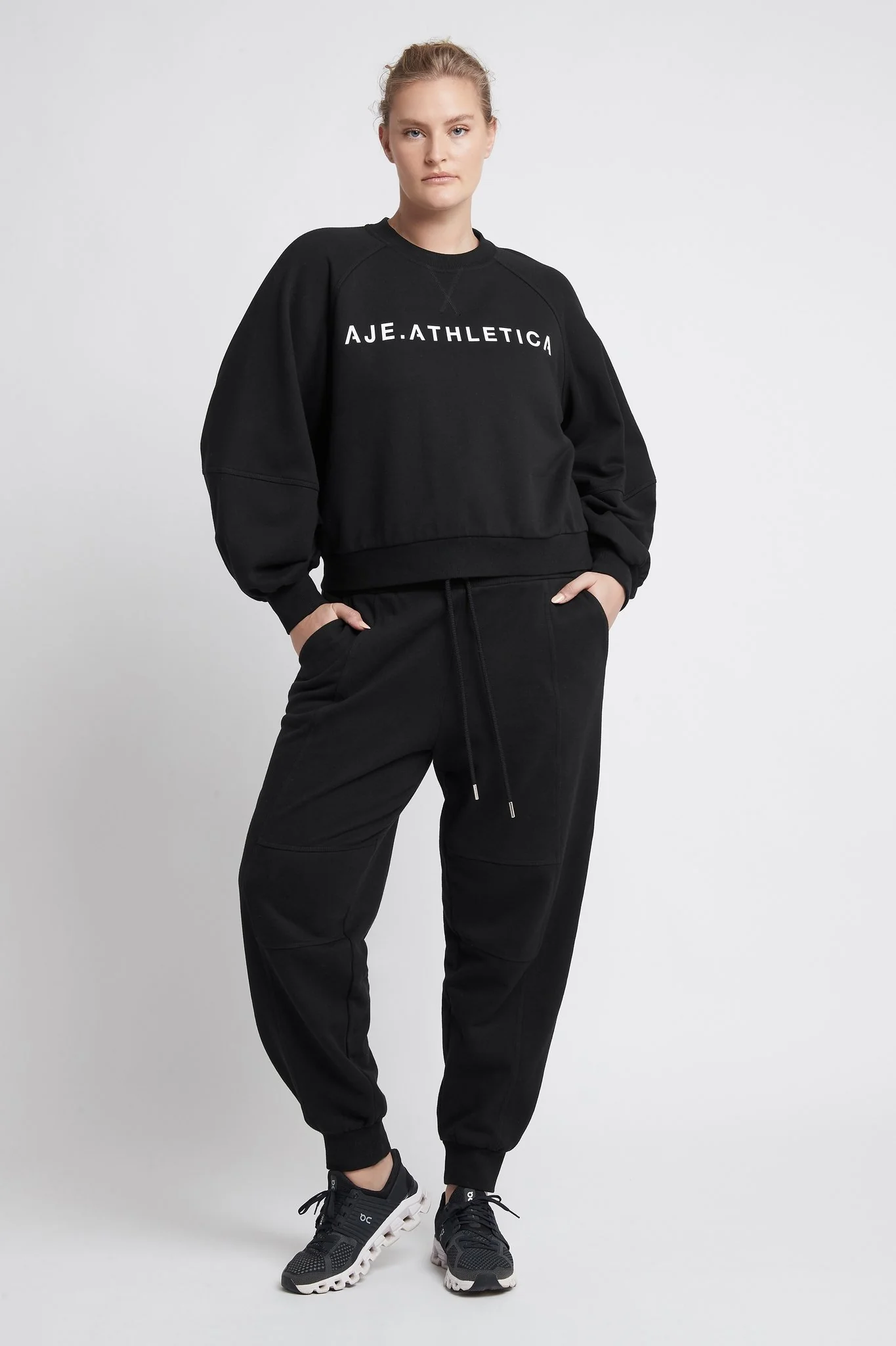 Balloon Sleeve Crew Neck Jumper 014 - Image 17