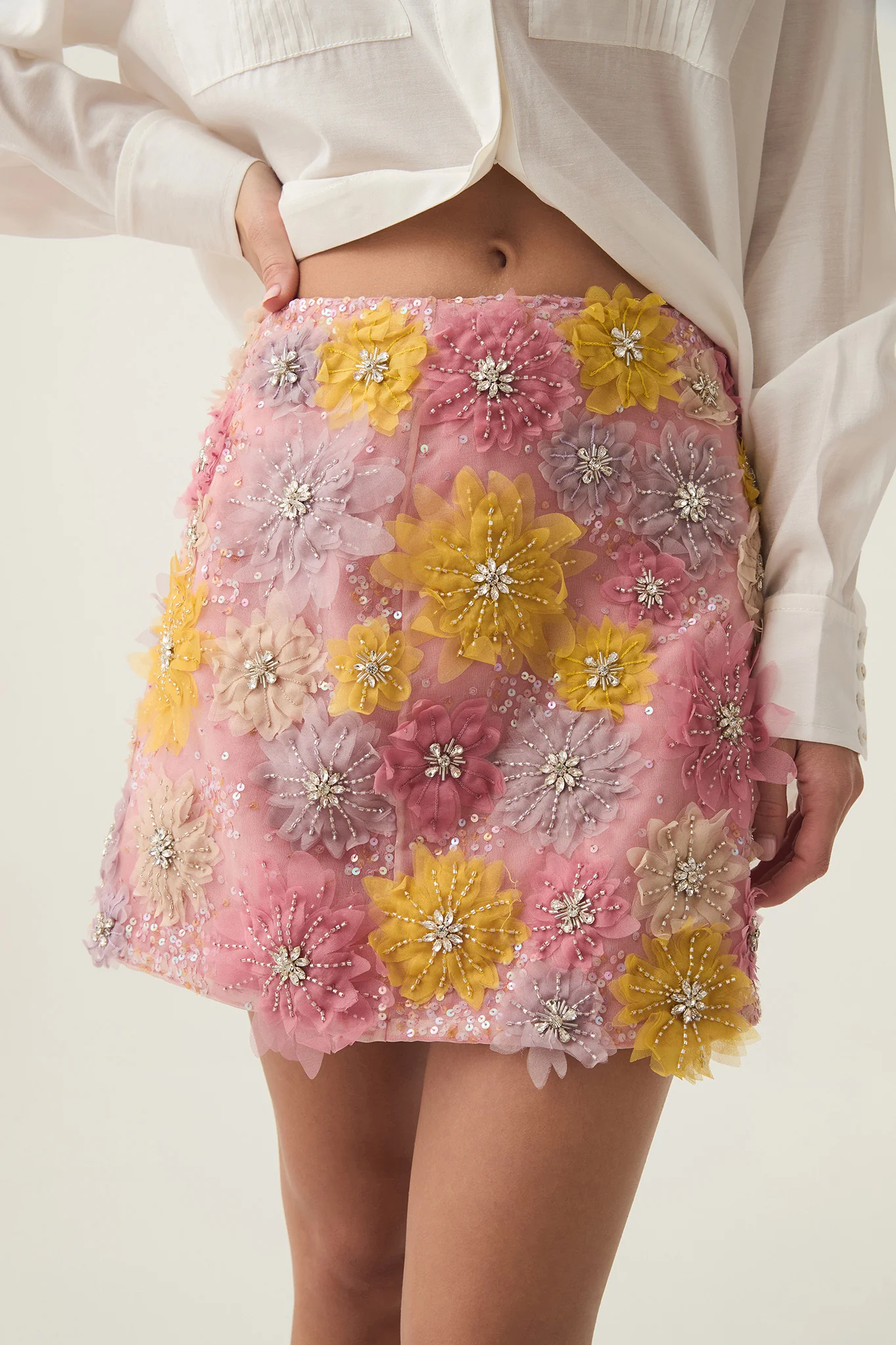 Blossom Micro Mini Skirt - Image 4