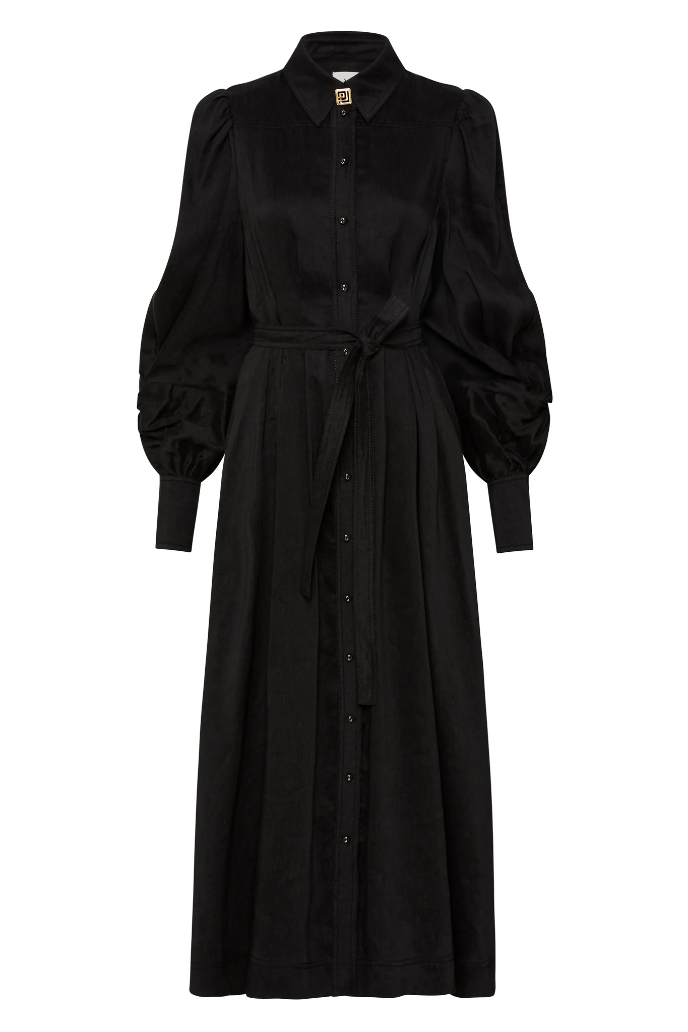 Bonnie Knot Sleeve Midi Dress - Image 2