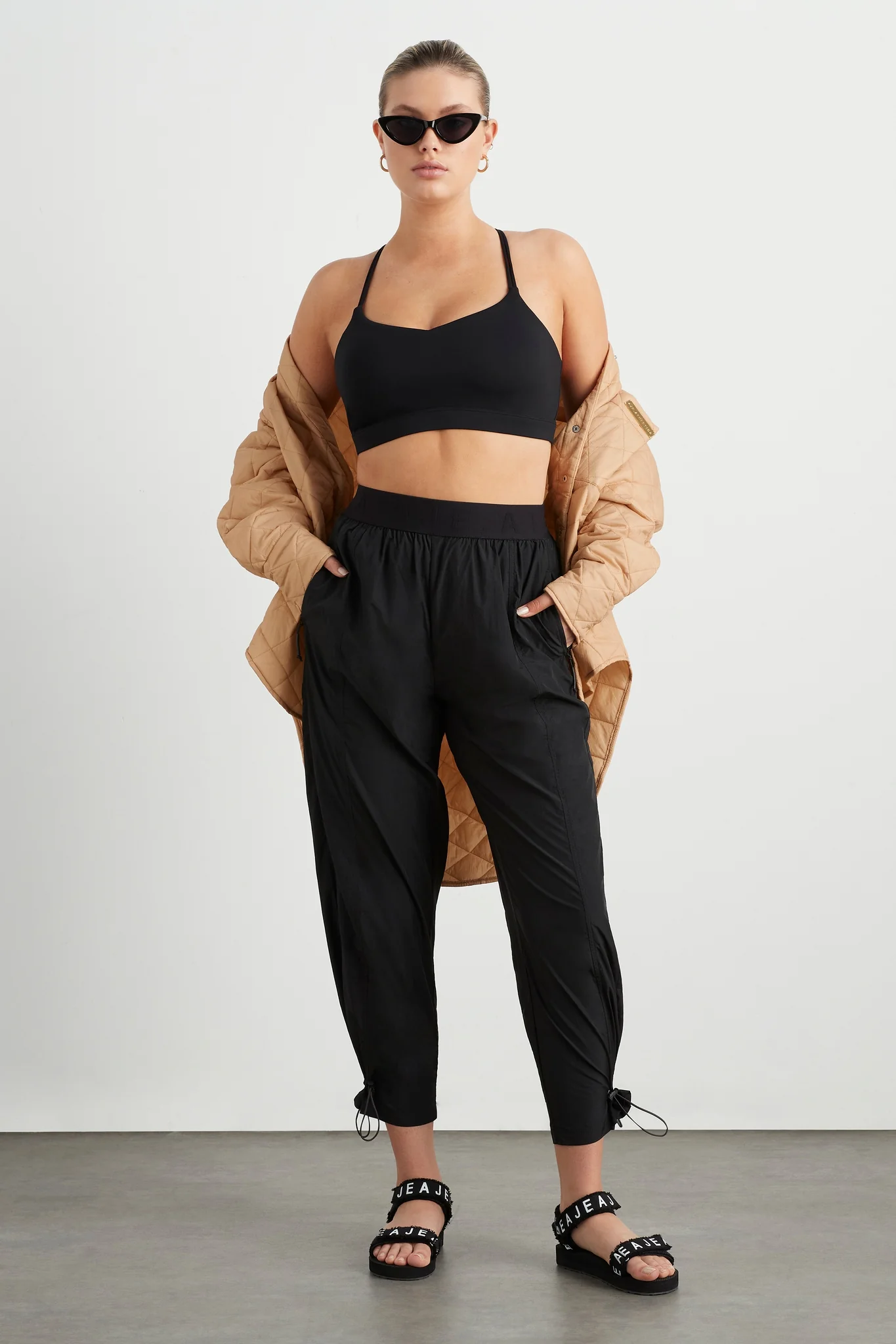 Braided Strappy Sports Bra 334 - Image 8