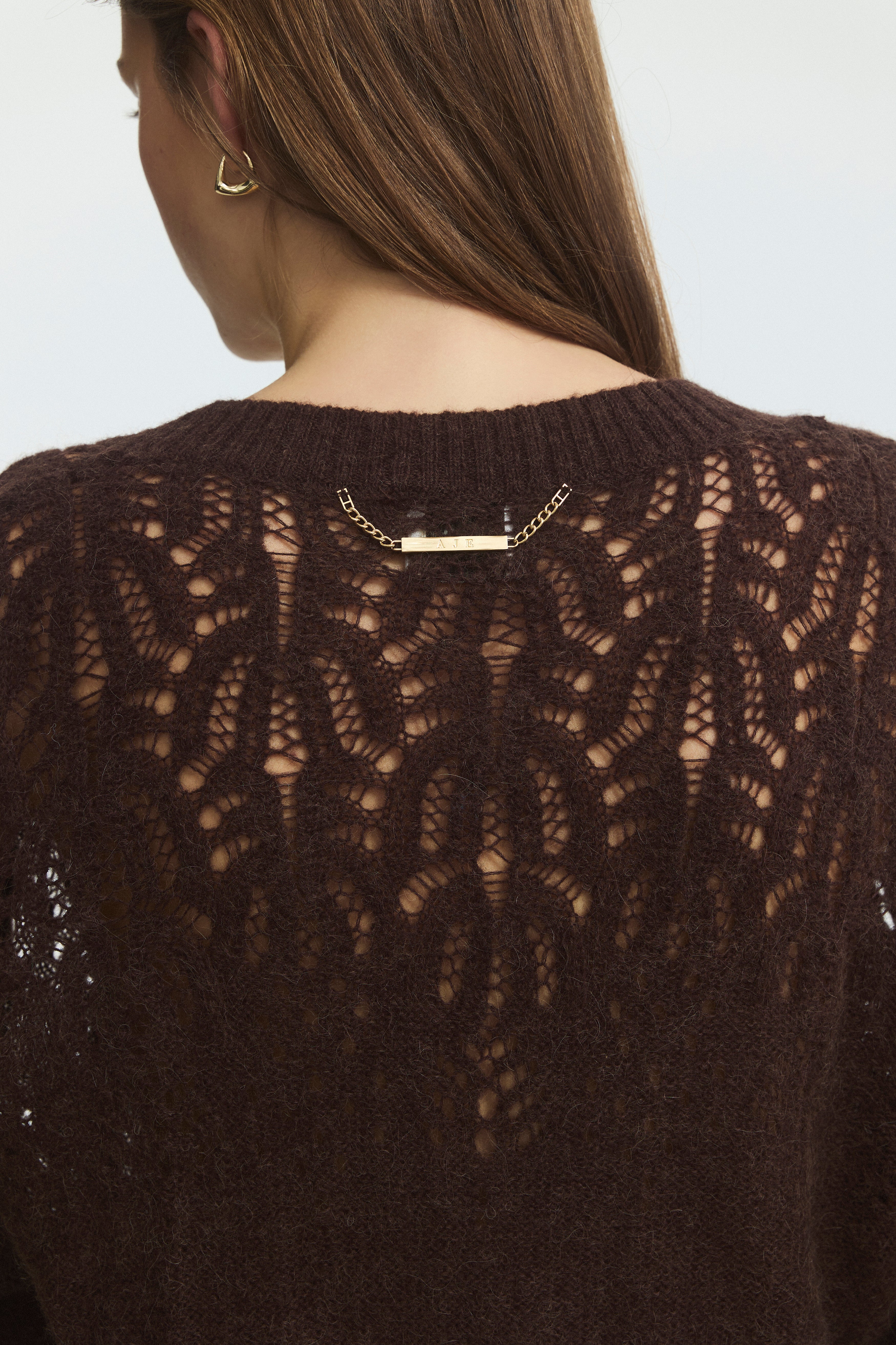 Brielle Lace Knit Cardigan - Image 4
