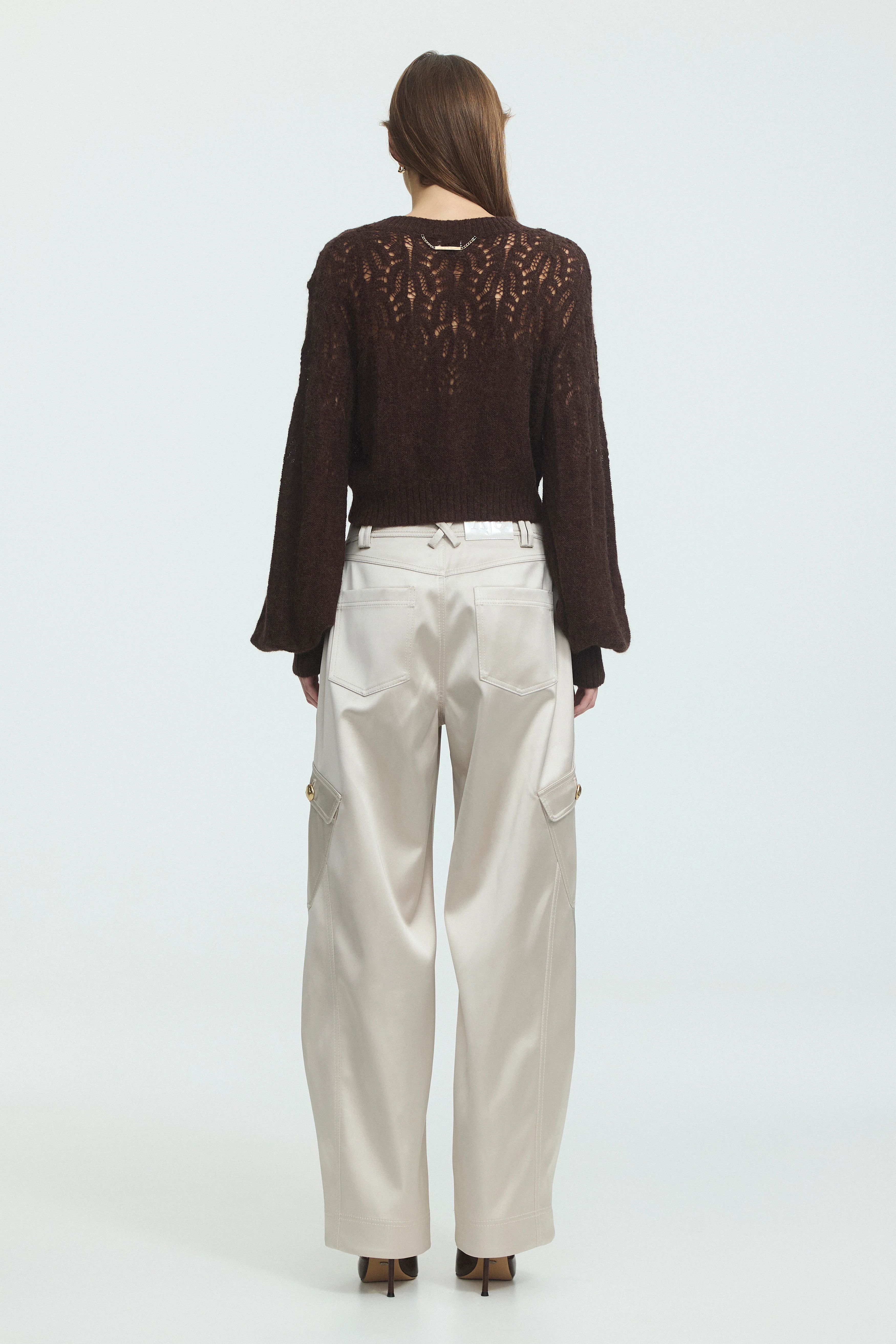 Brielle Lace Knit Cardigan - Image 6
