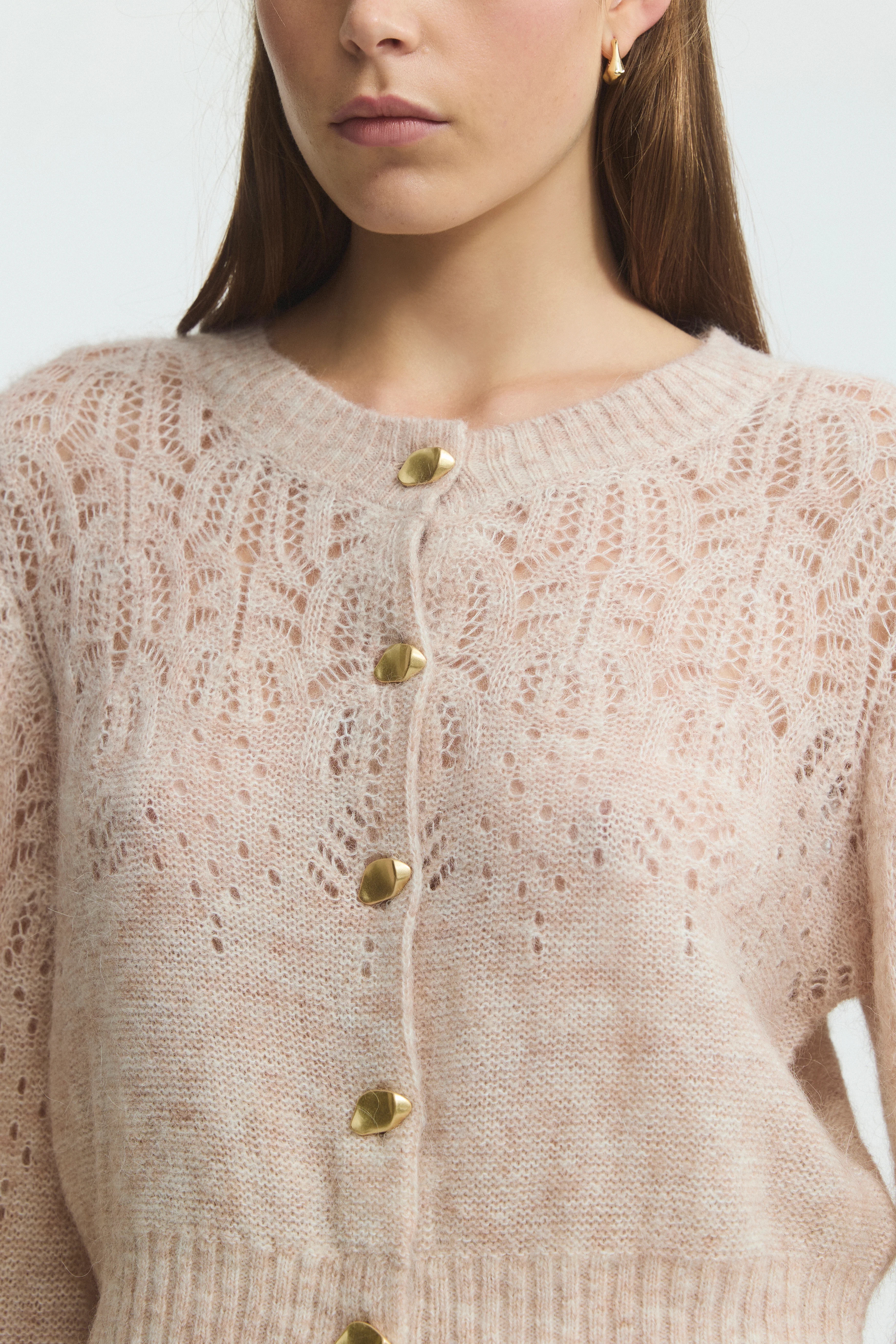 Brielle Lace Knit Cardigan - Image 4