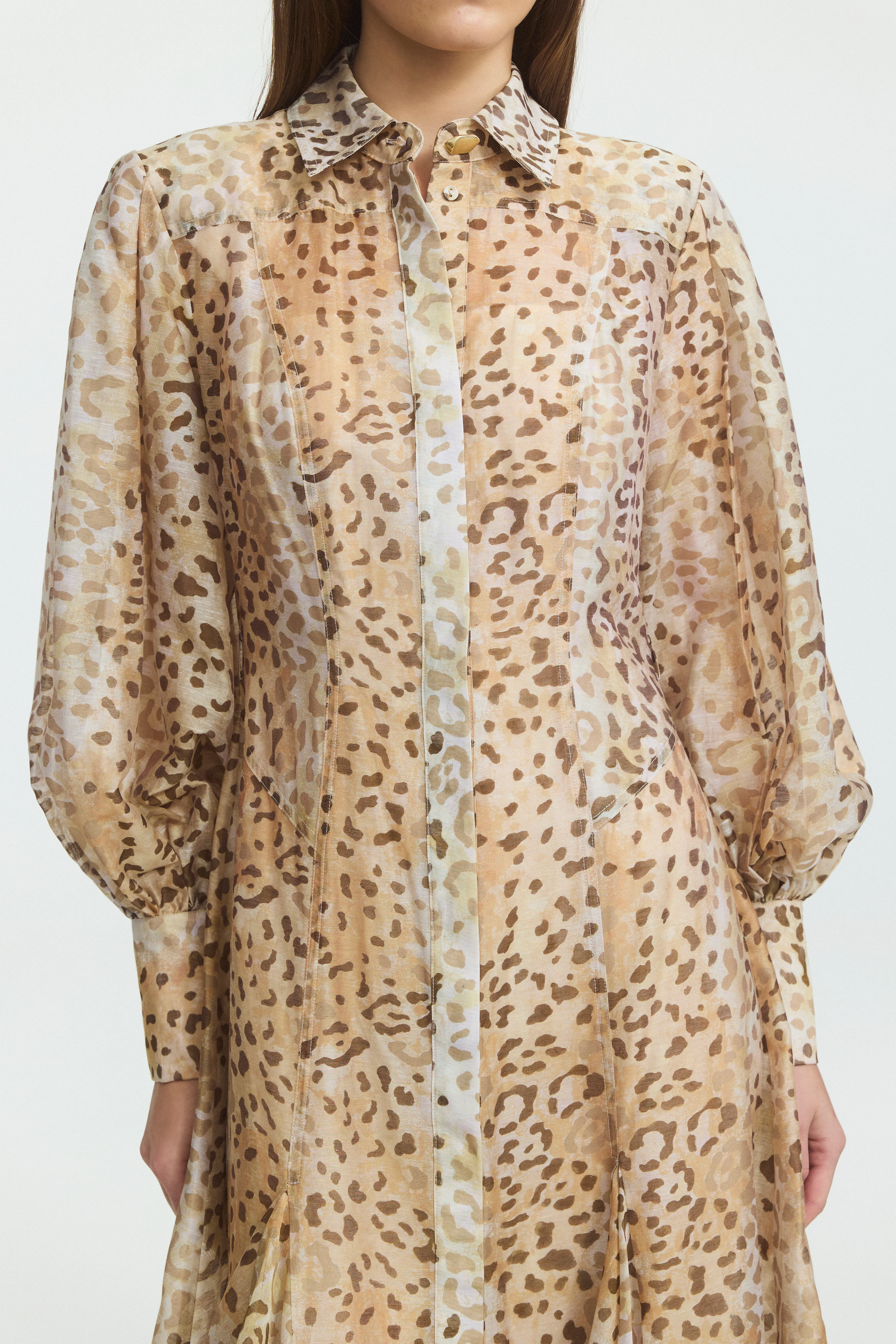 Caelia Midi Shirt Dress - Image 3