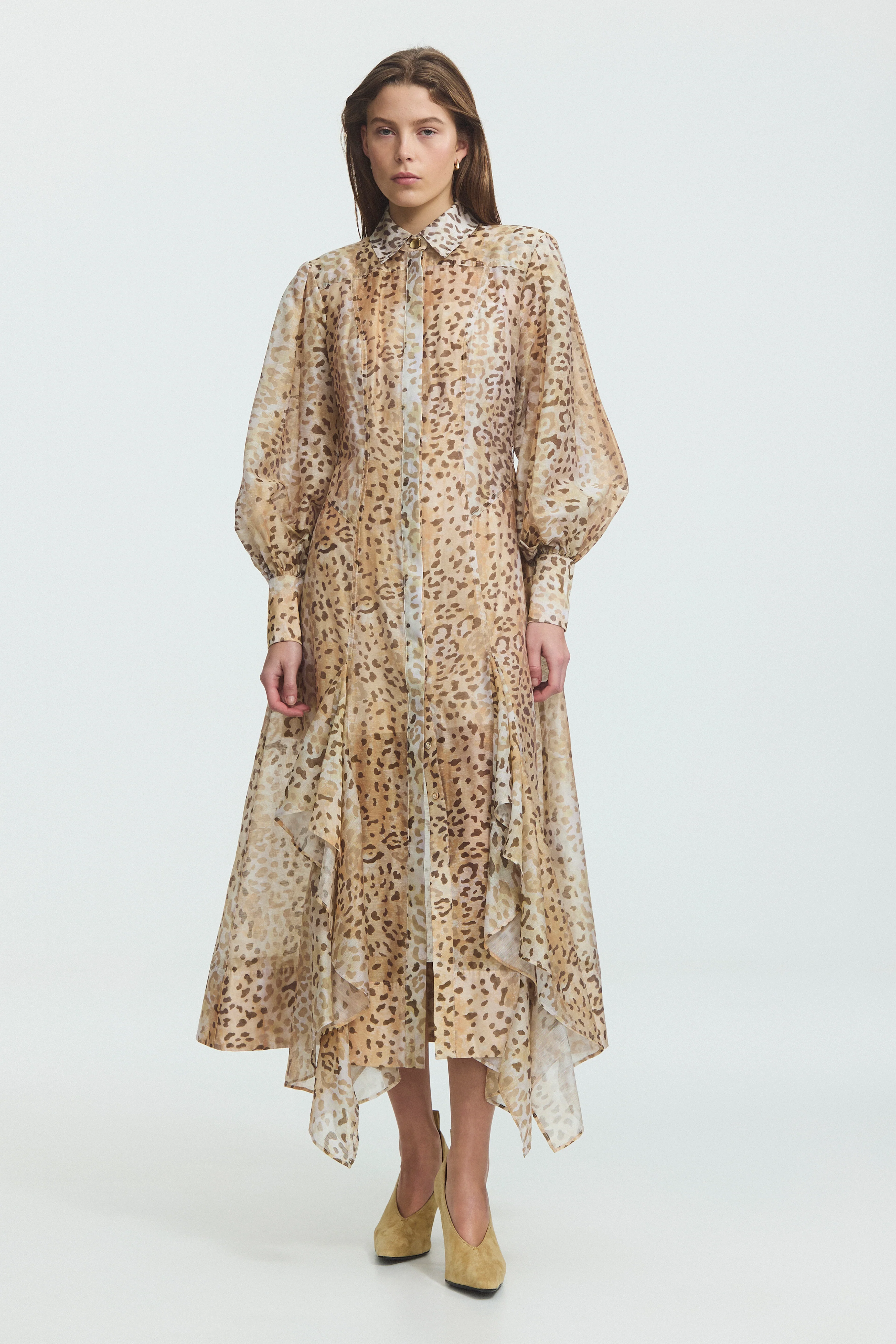 Caelia Midi Shirt Dress - Image 8