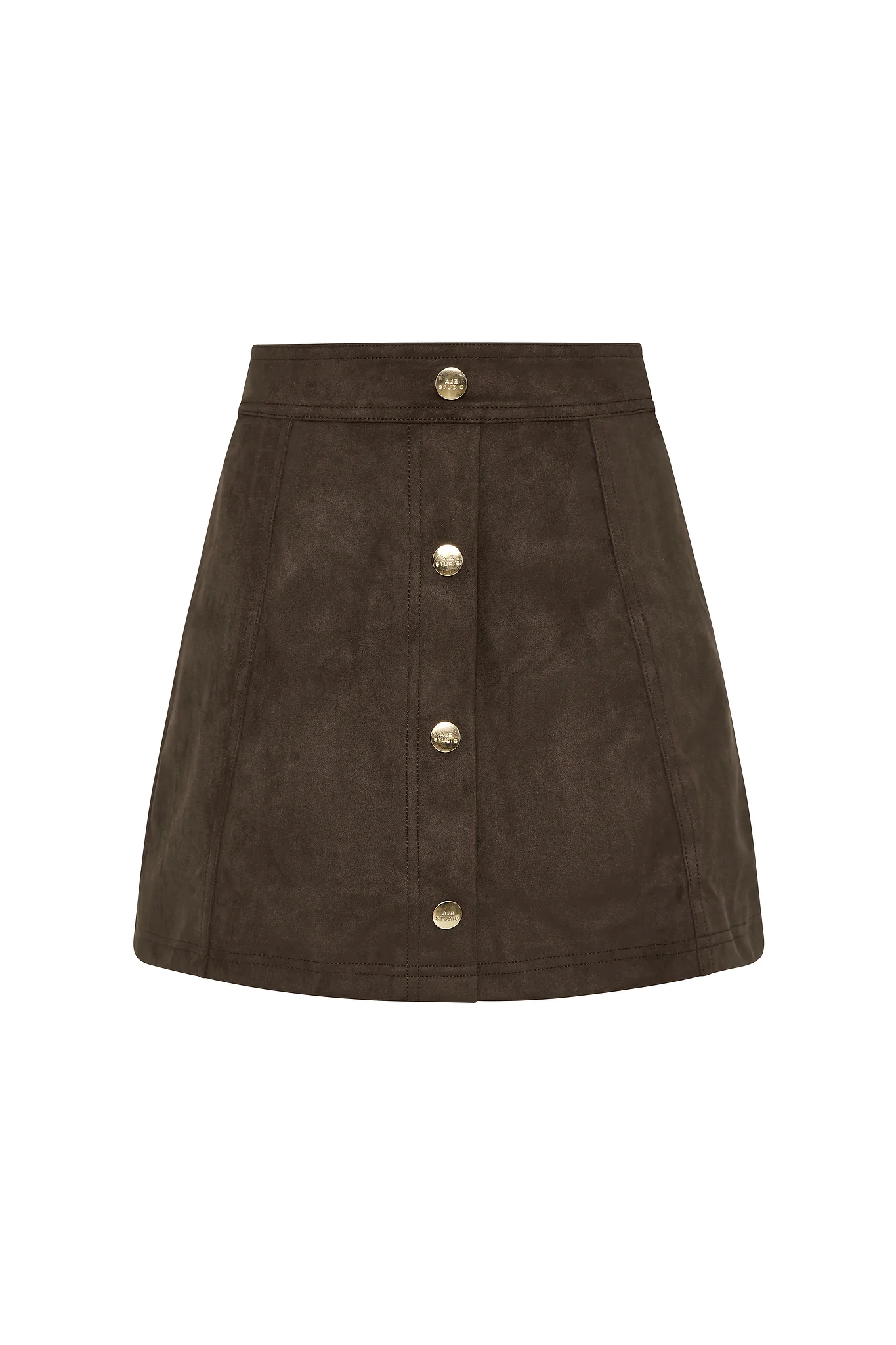Calyx Vegan Suede Skirt - Image 2