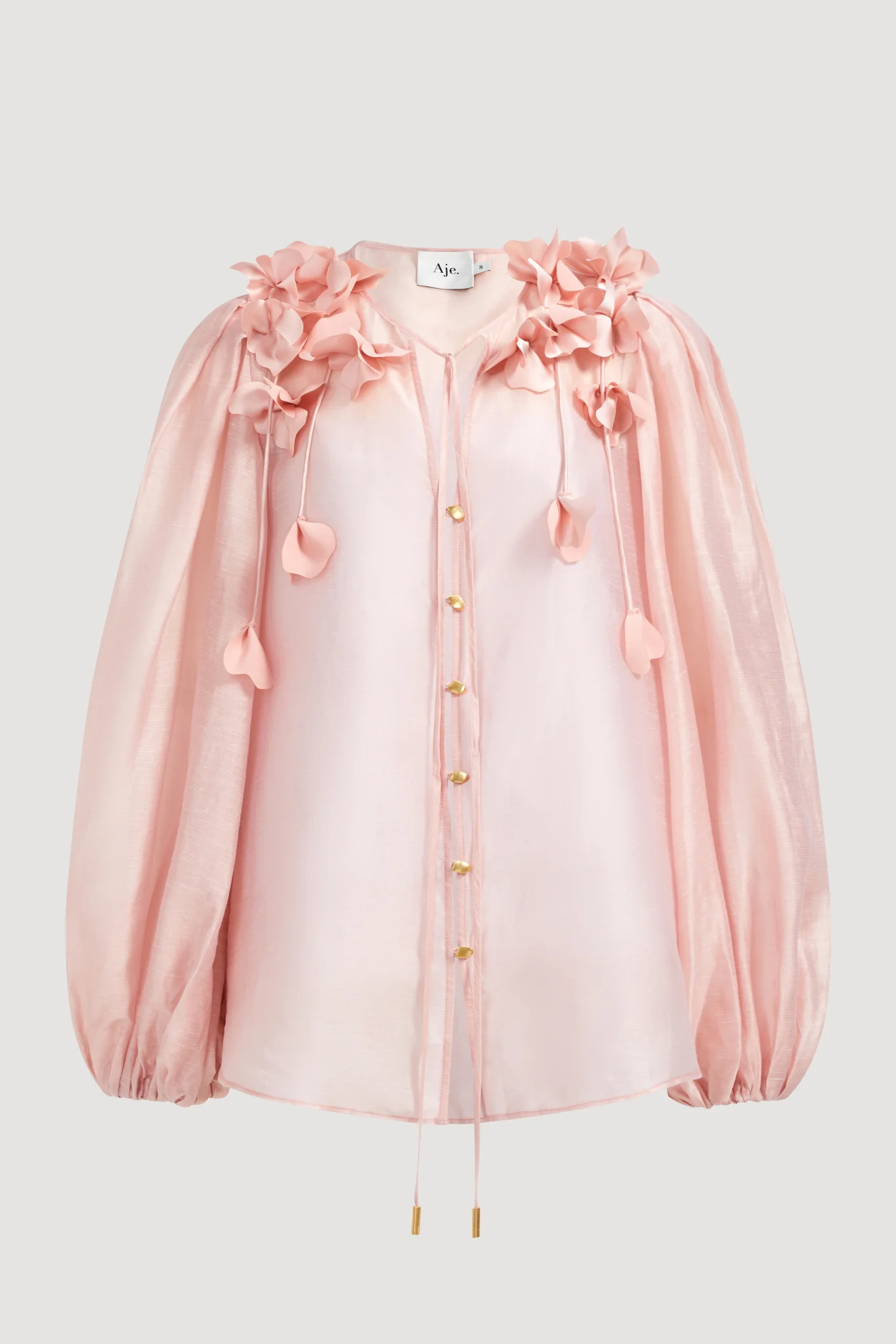 Camille Flower Blouse - Image 2
