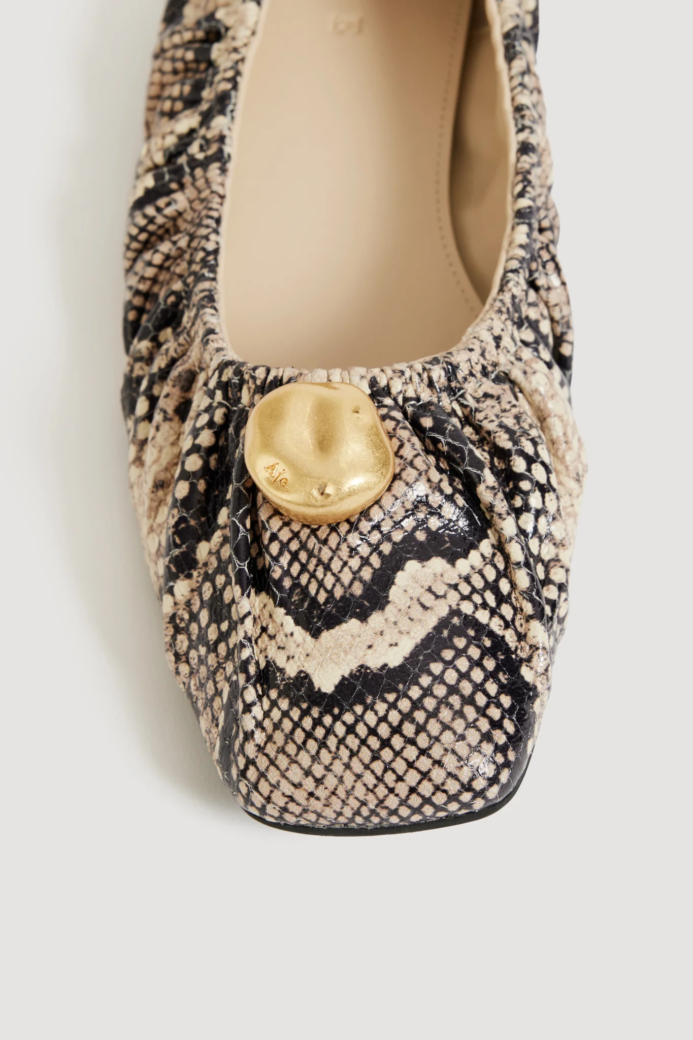 Carmena Ruched Ballet Flat - Image 3