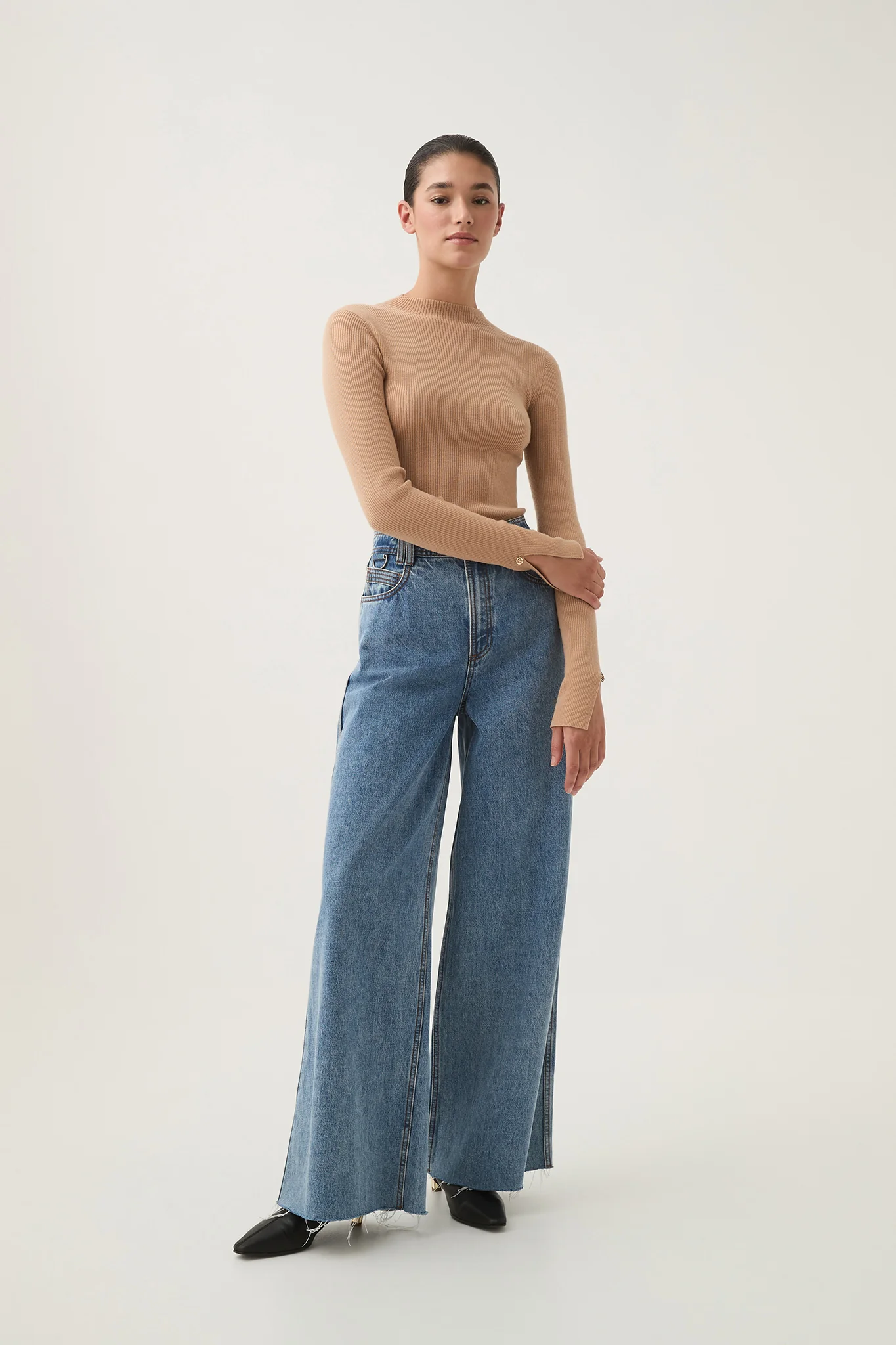 Carolina Rib Knit Top - Image 3