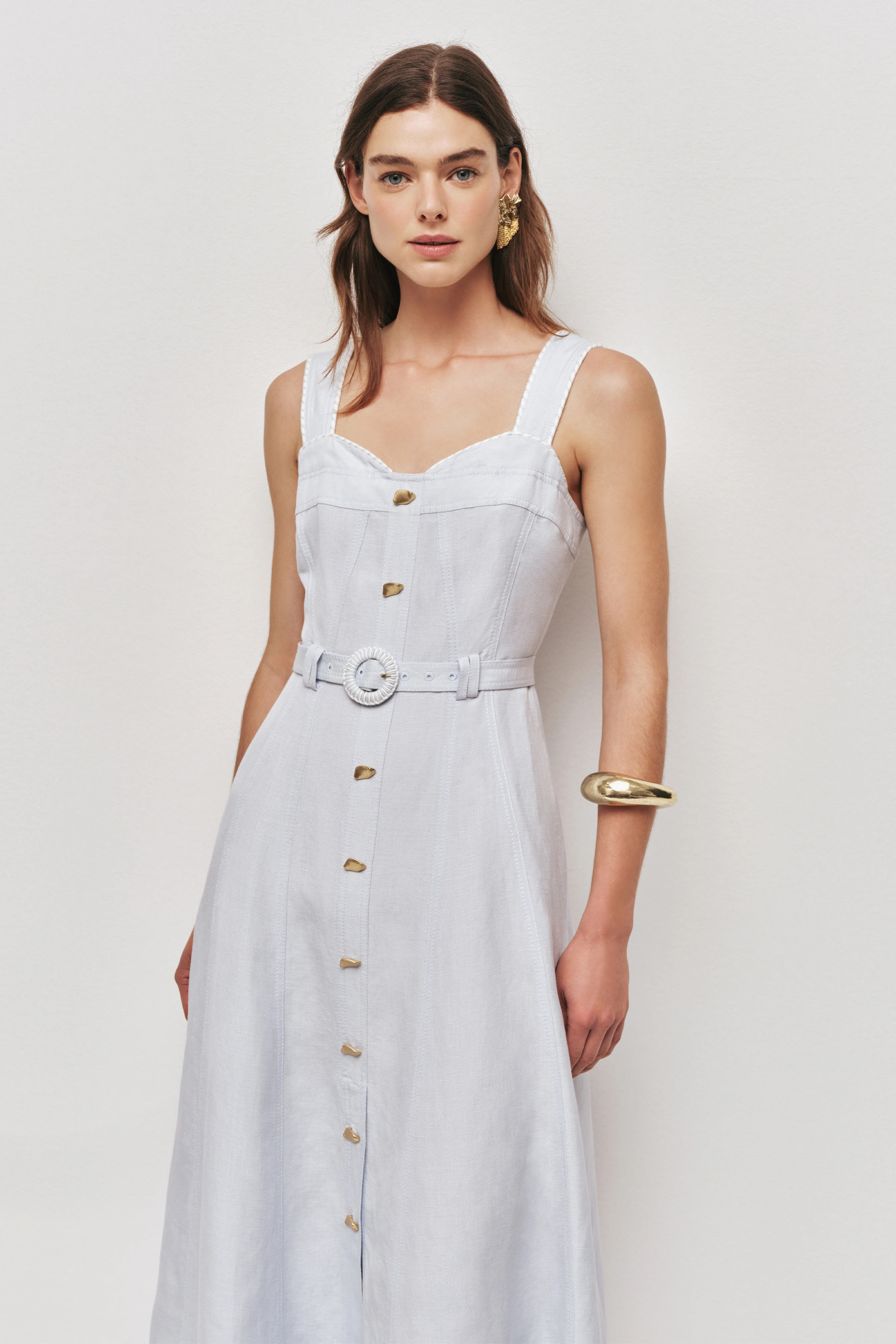 Celeste Utility Midi Dress - Image 3