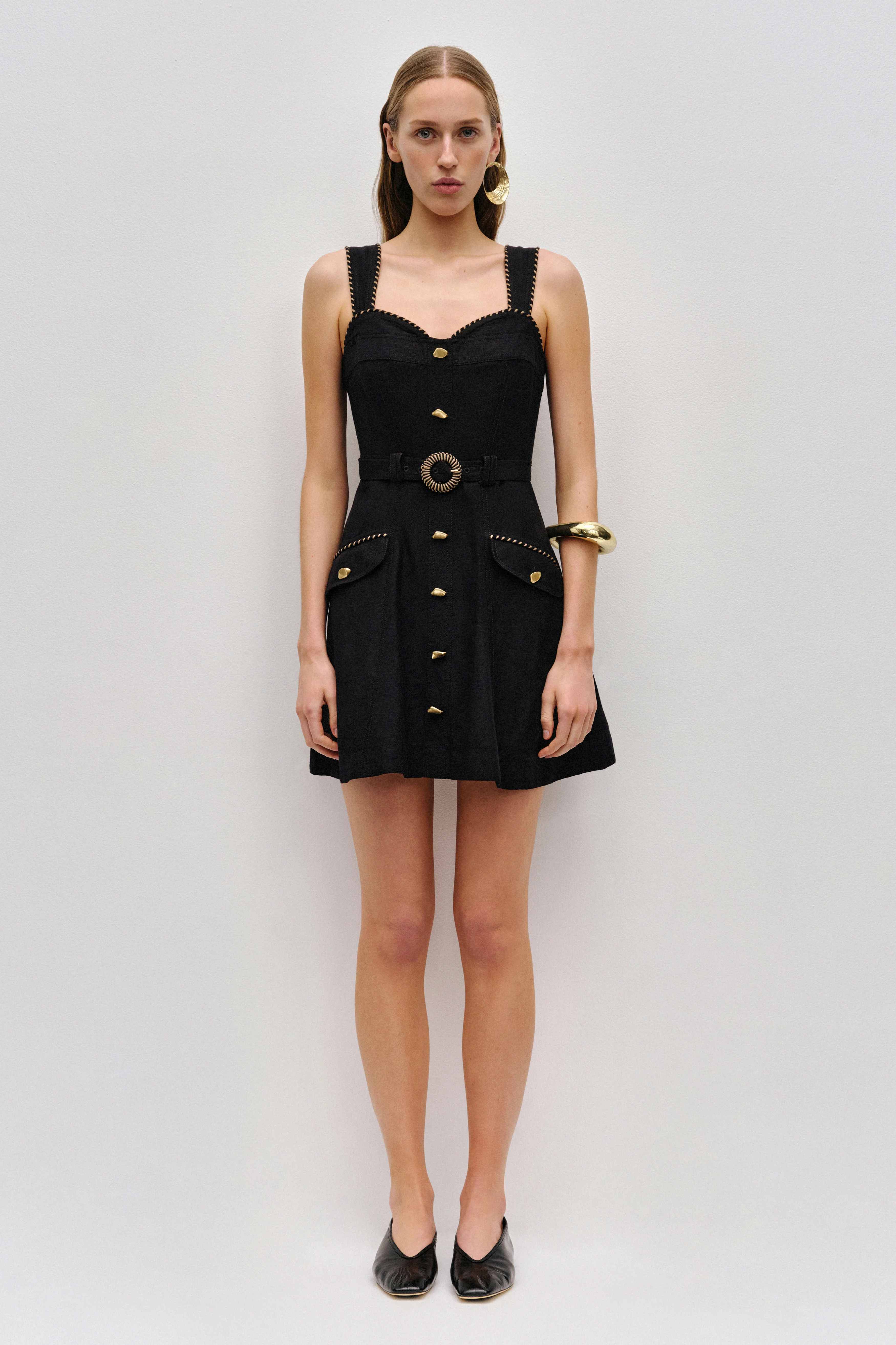 Celeste Utility Mini Dress