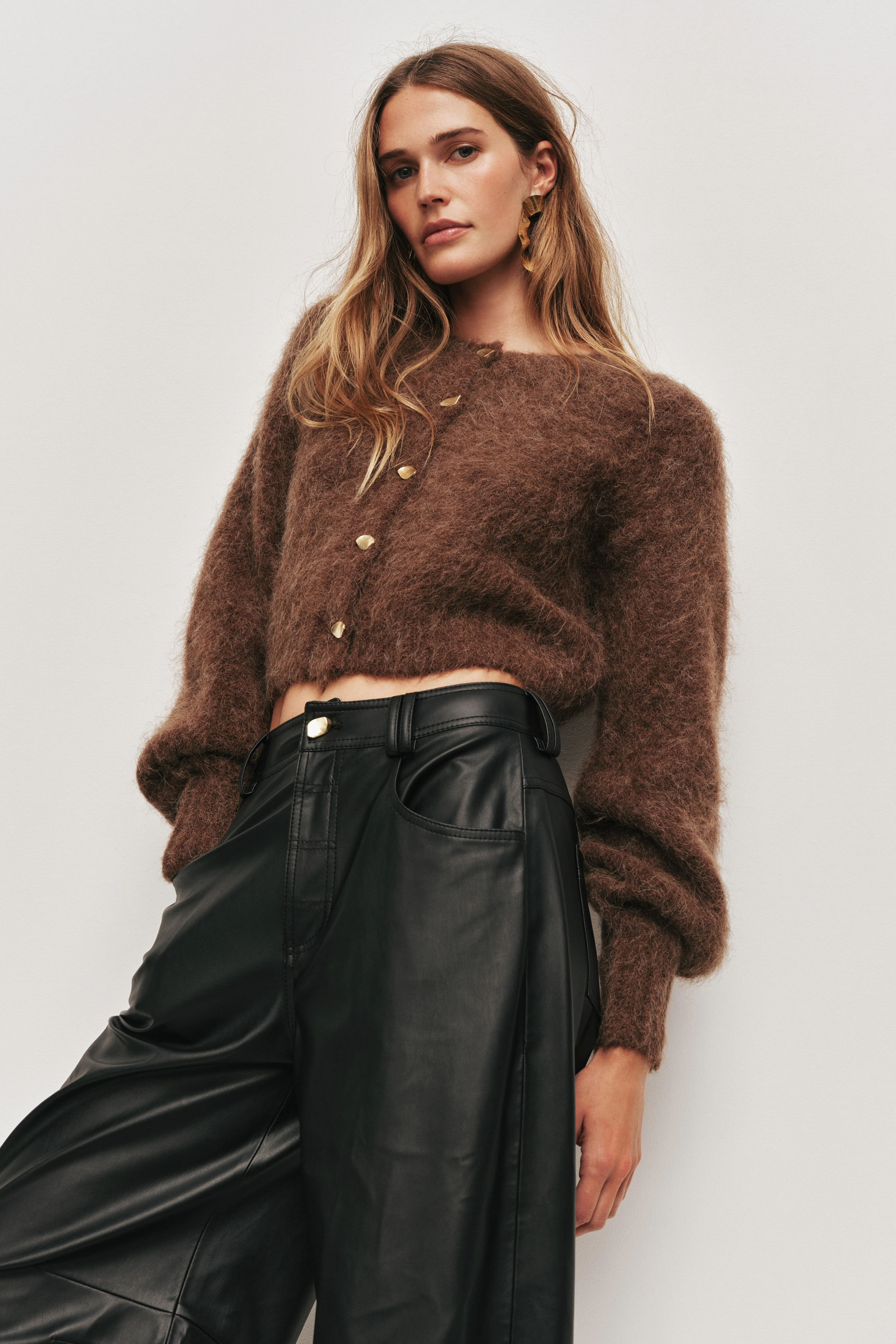 Celine Fluffy Cardigan - Image 4