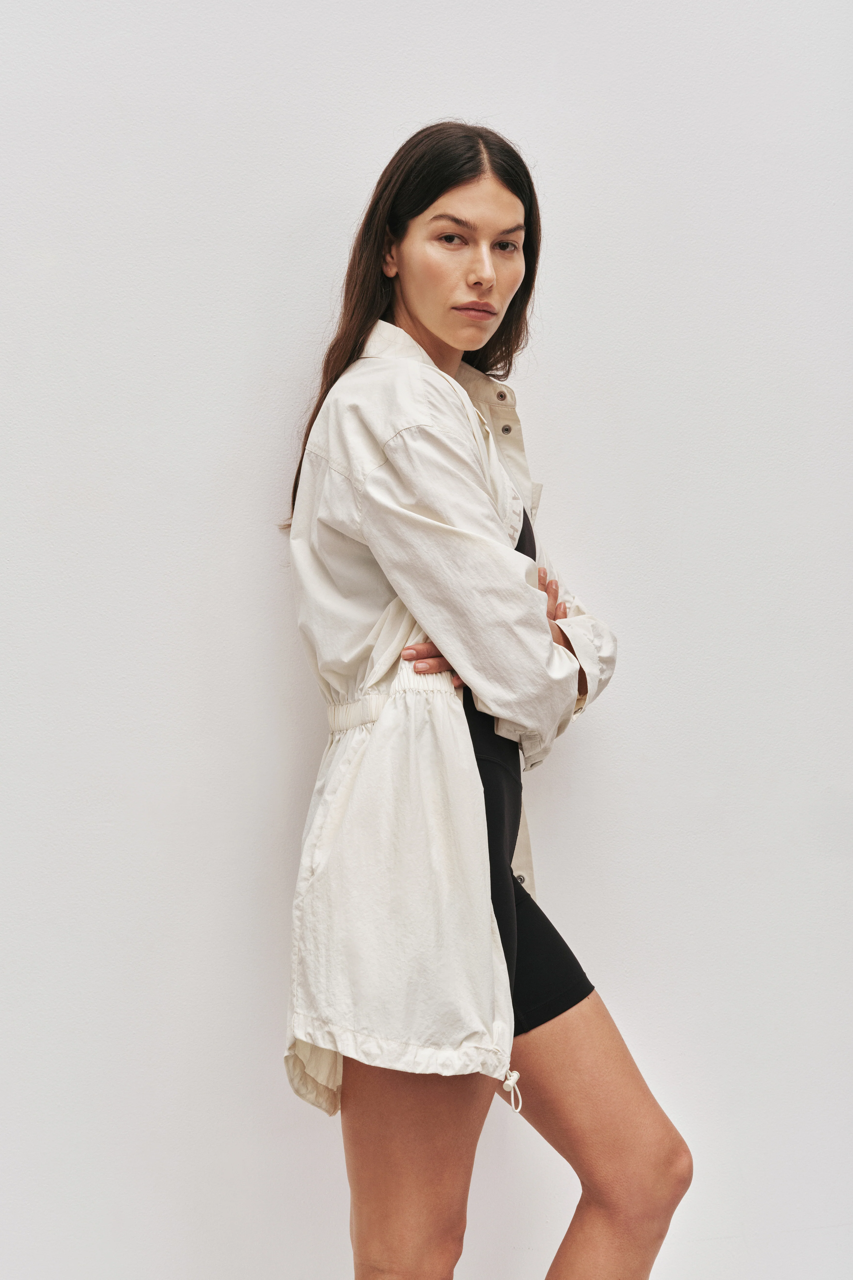 Cinched Spray Shirt Dress 824 - Image 4